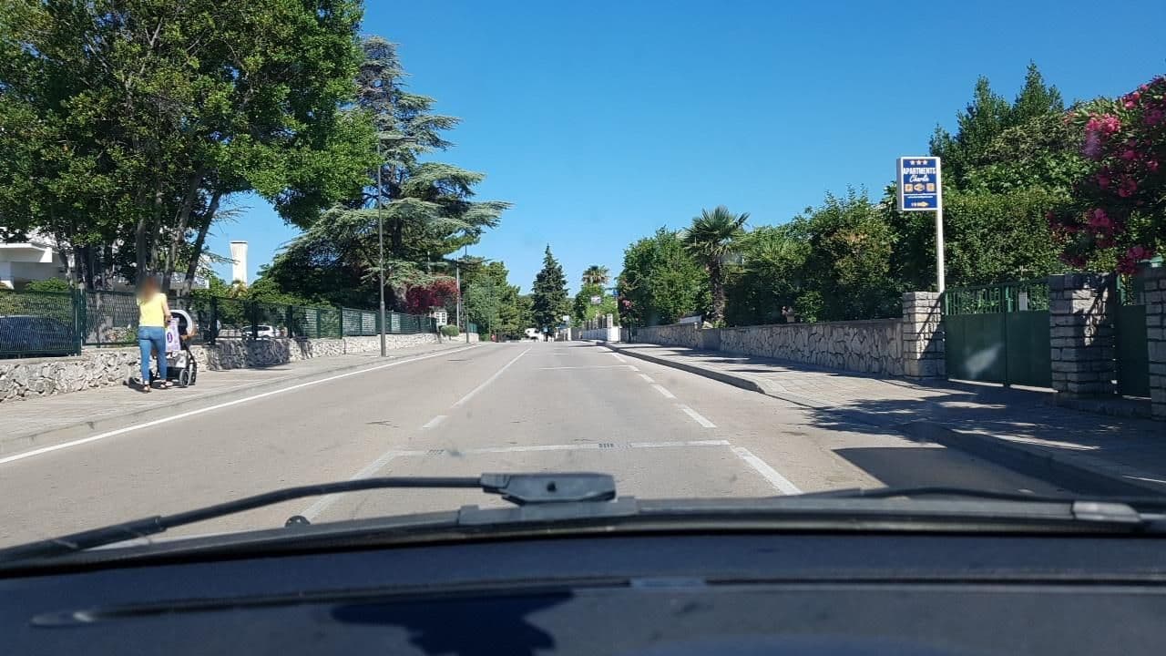 Street view near Charlie Apartments, Vodice — © mik007 (CC BY-SA · Mapillary)