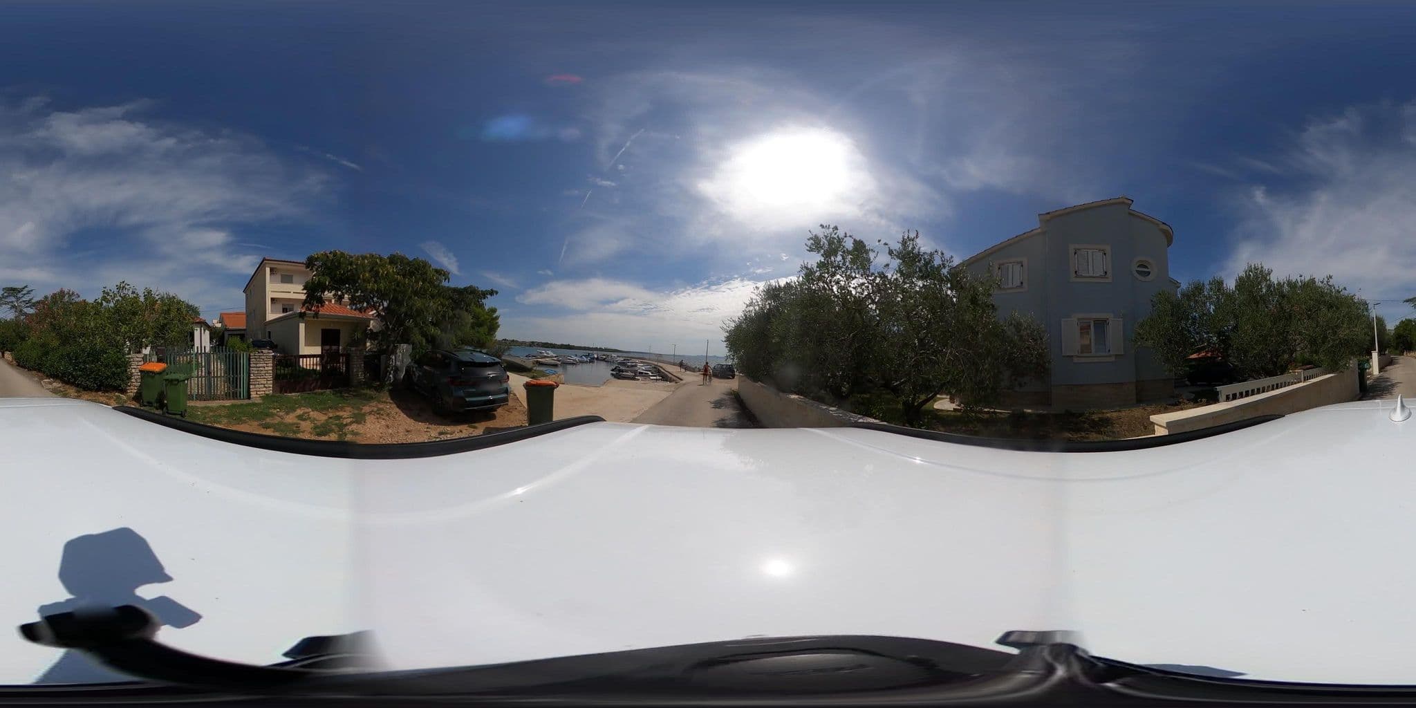 Street view near Apartments Maslina, Nin — © Tim1 (CC BY-SA · Mapillary)