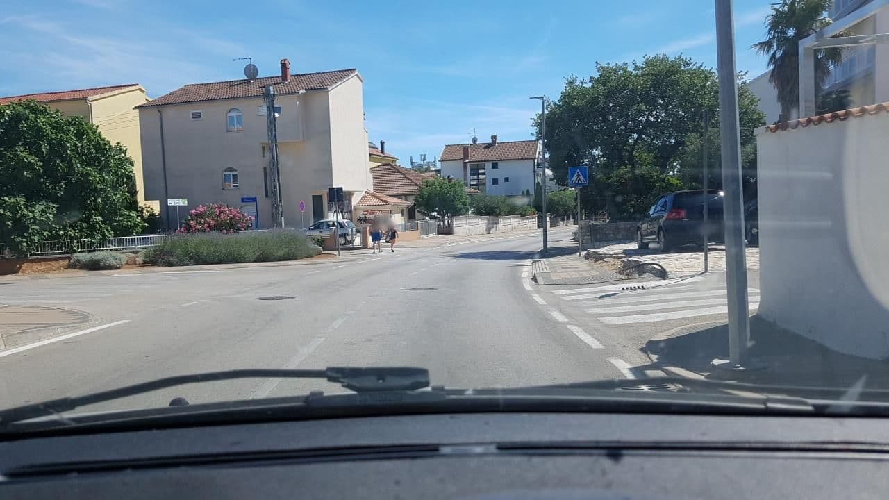 Street view near Apartments Josip Vodice, Vodice — © mik007 (CC BY-SA · Mapillary)