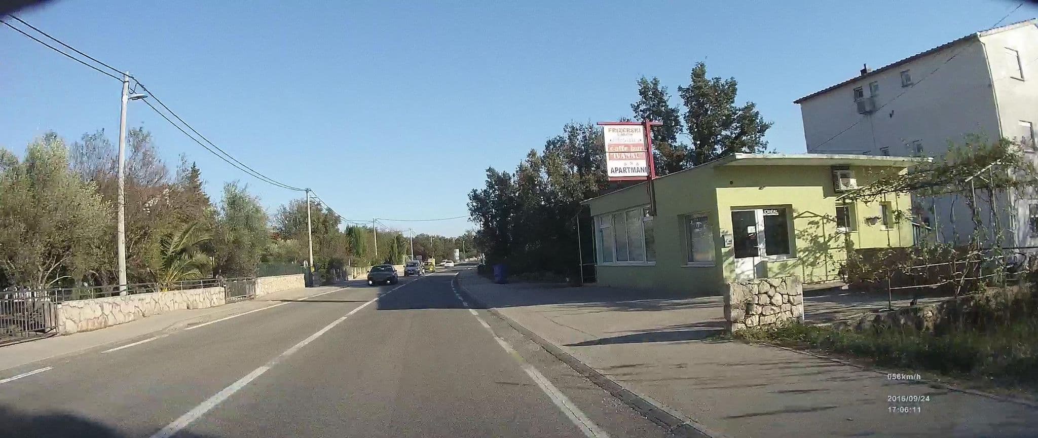 Street view near Apartmani Jurlina, Posedarje — © idelac (CC BY-SA · Mapillary)