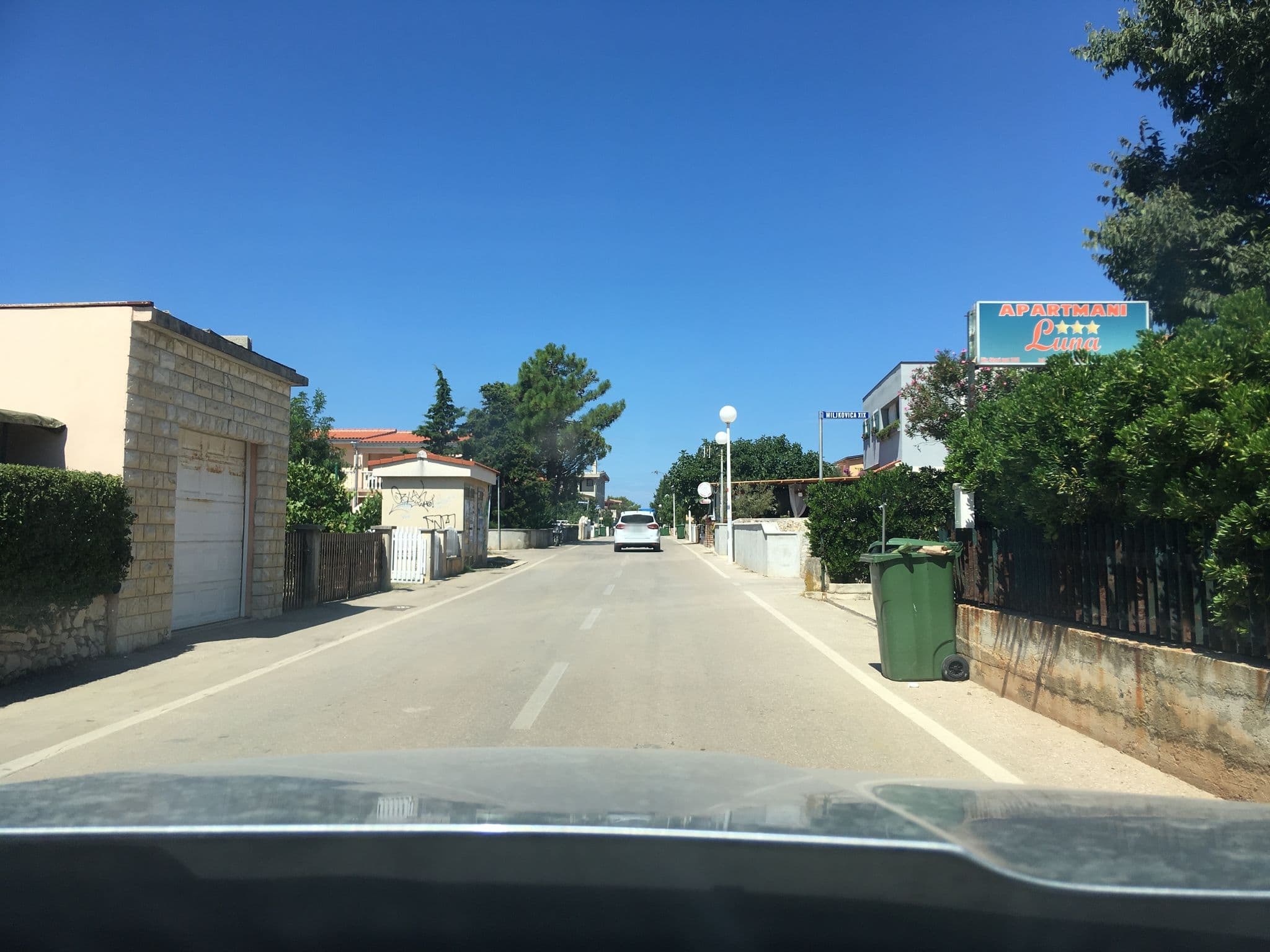 Street view near Apartments Saric, Vir — © jerneja (CC BY-SA · Mapillary)
