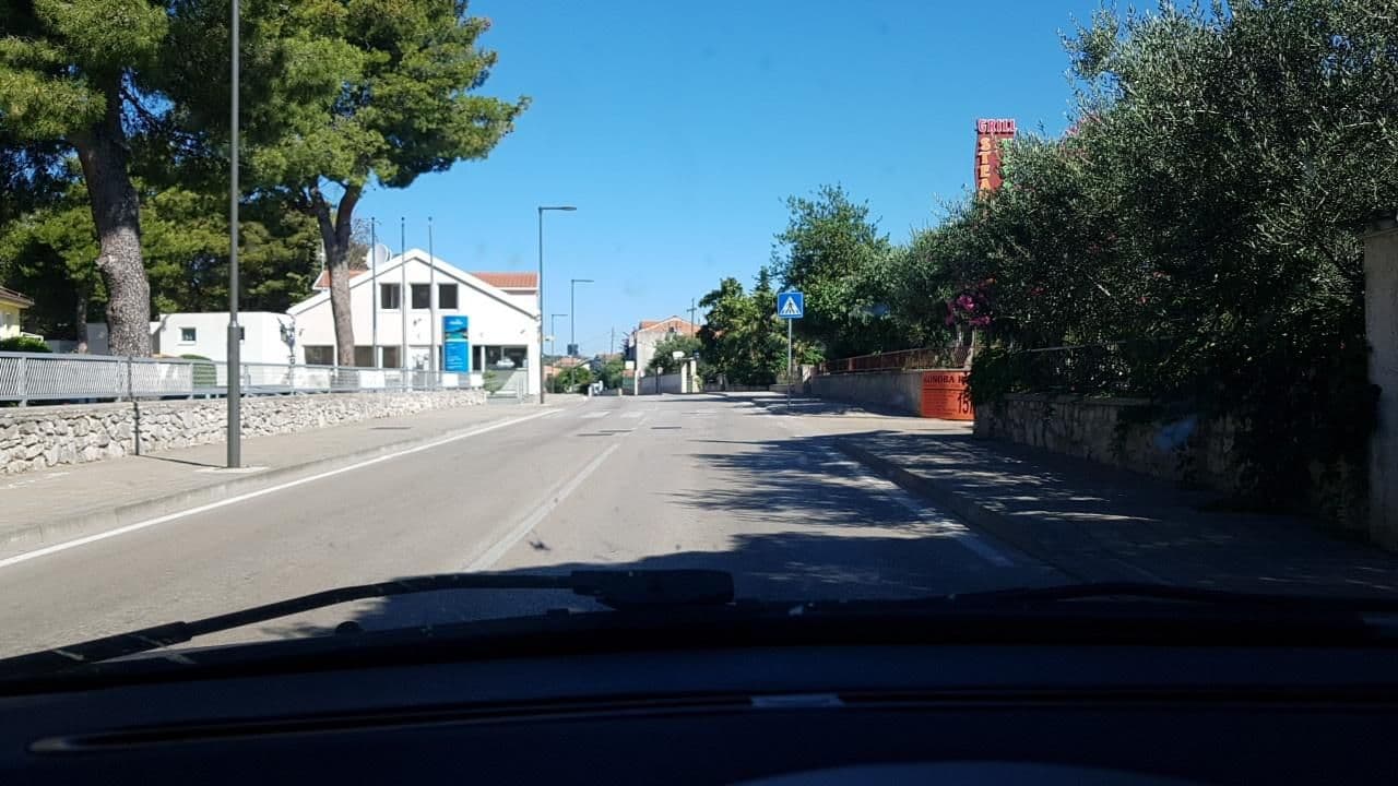 Street view near Apartments Mićin, Vodice — © mik007 (CC BY-SA · Mapillary)