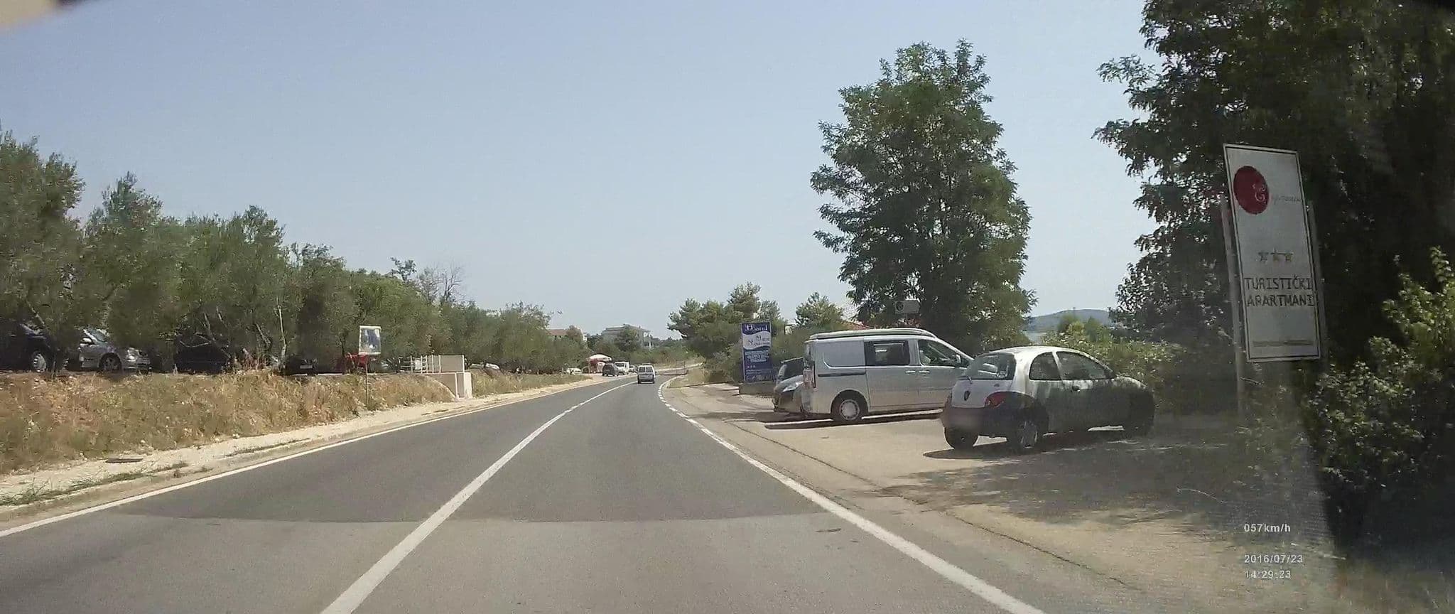Street view near Hotel Mare Nostrum Sveti Filip i Jakov, Turanj — © idelac (CC BY-SA · Mapillary)