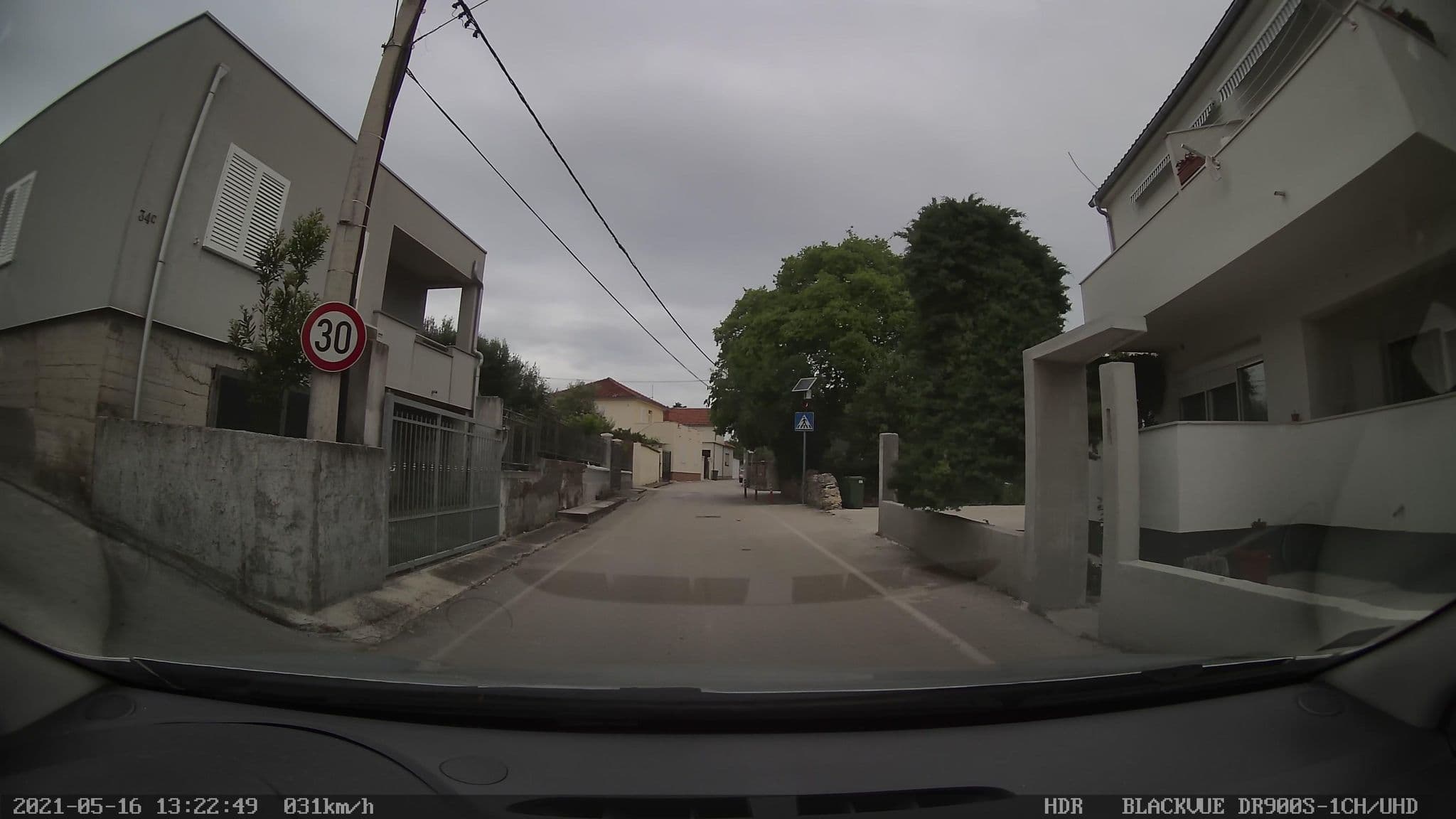 Street view near Apartments Petani, Zadar — © brackone (CC BY-SA · Mapillary)