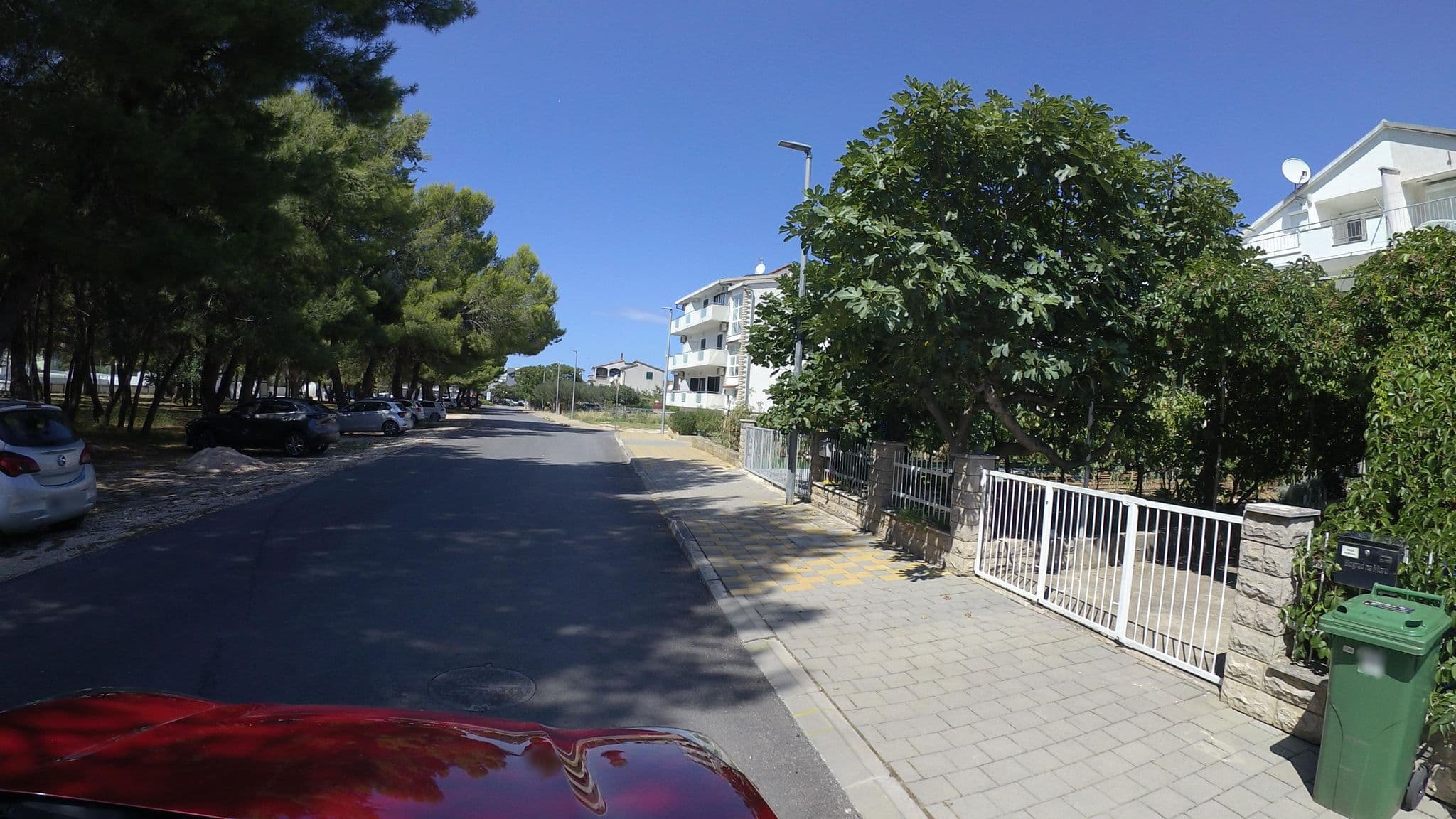 Street view near Apartments Biograd, Biograd na Moru — © hbogner (CC BY-SA · Mapillary)
