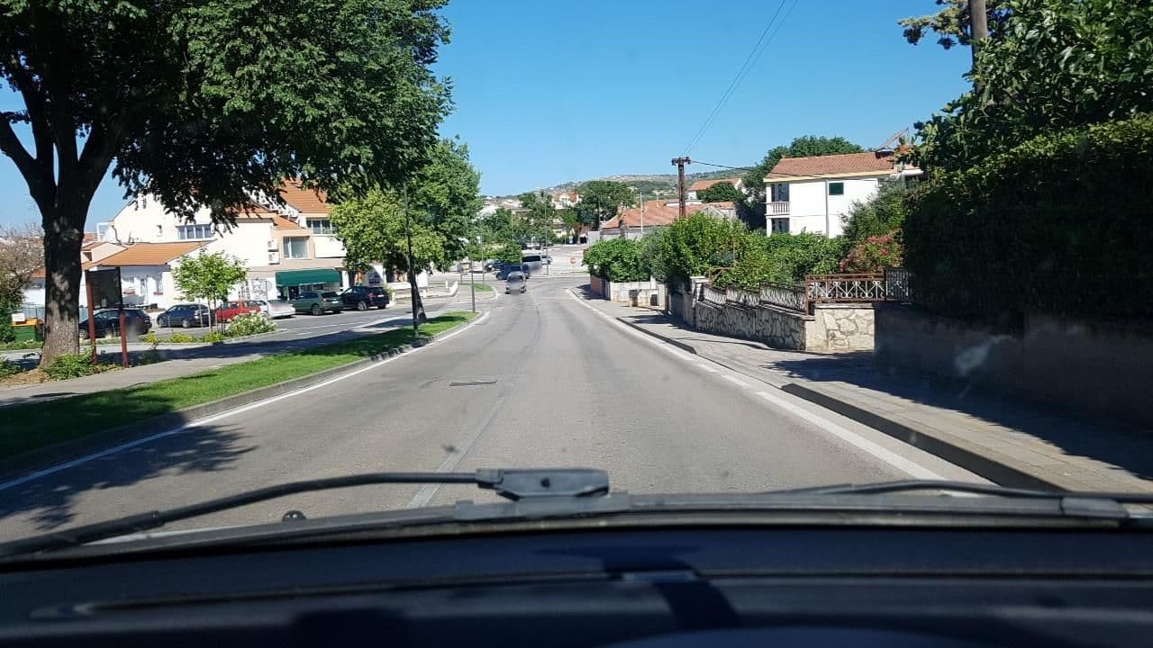 Street view near Apartman Fila Vodice, Vodice — © mik007 (CC BY-SA · Mapillary)