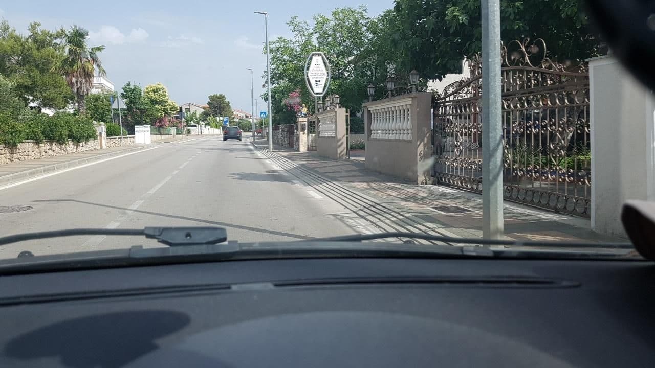 Street view near Apartments Villa Chiara, Vodice — © mik007 (CC BY-SA · Mapillary)