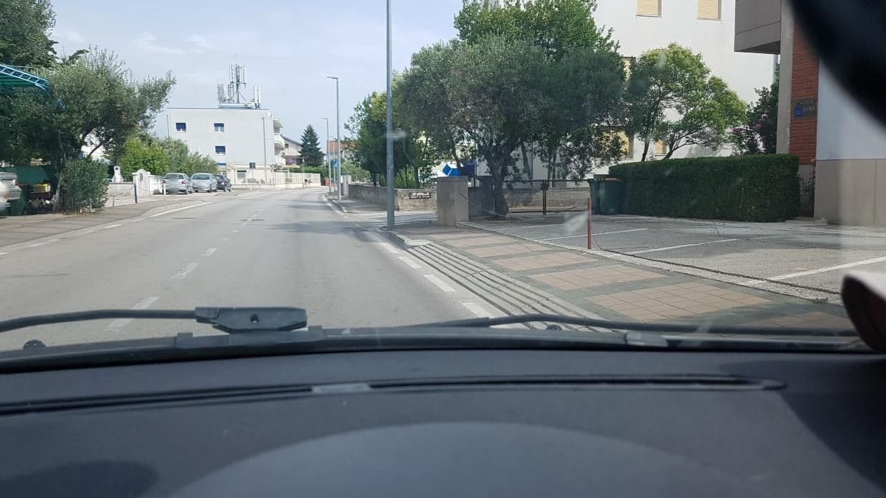 Street view near Apartment Žužić, Vodice — © mik007 (CC BY-SA · Mapillary)