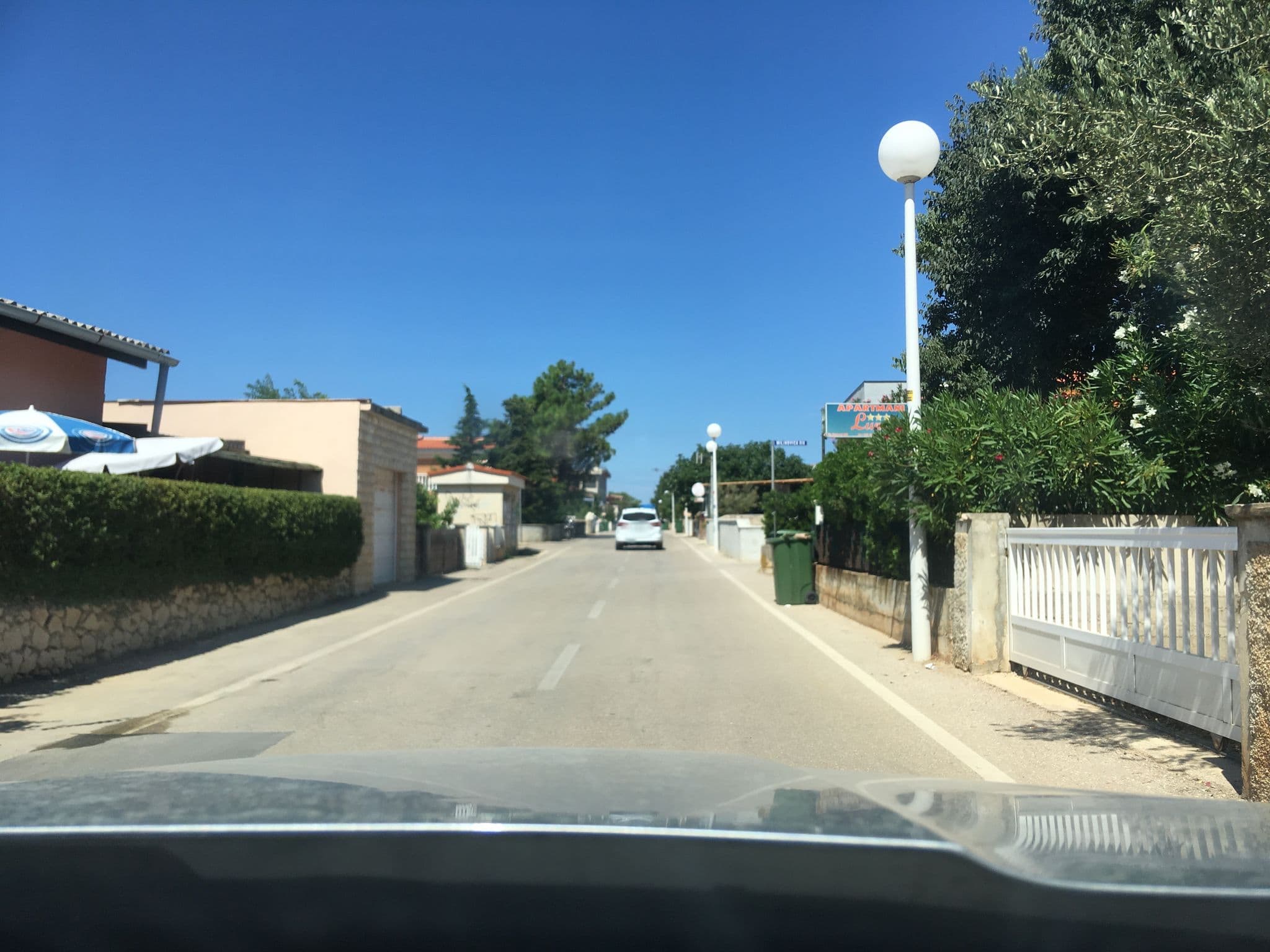 Street view near Apartments Darinka, Vir — © jerneja (CC BY-SA · Mapillary)