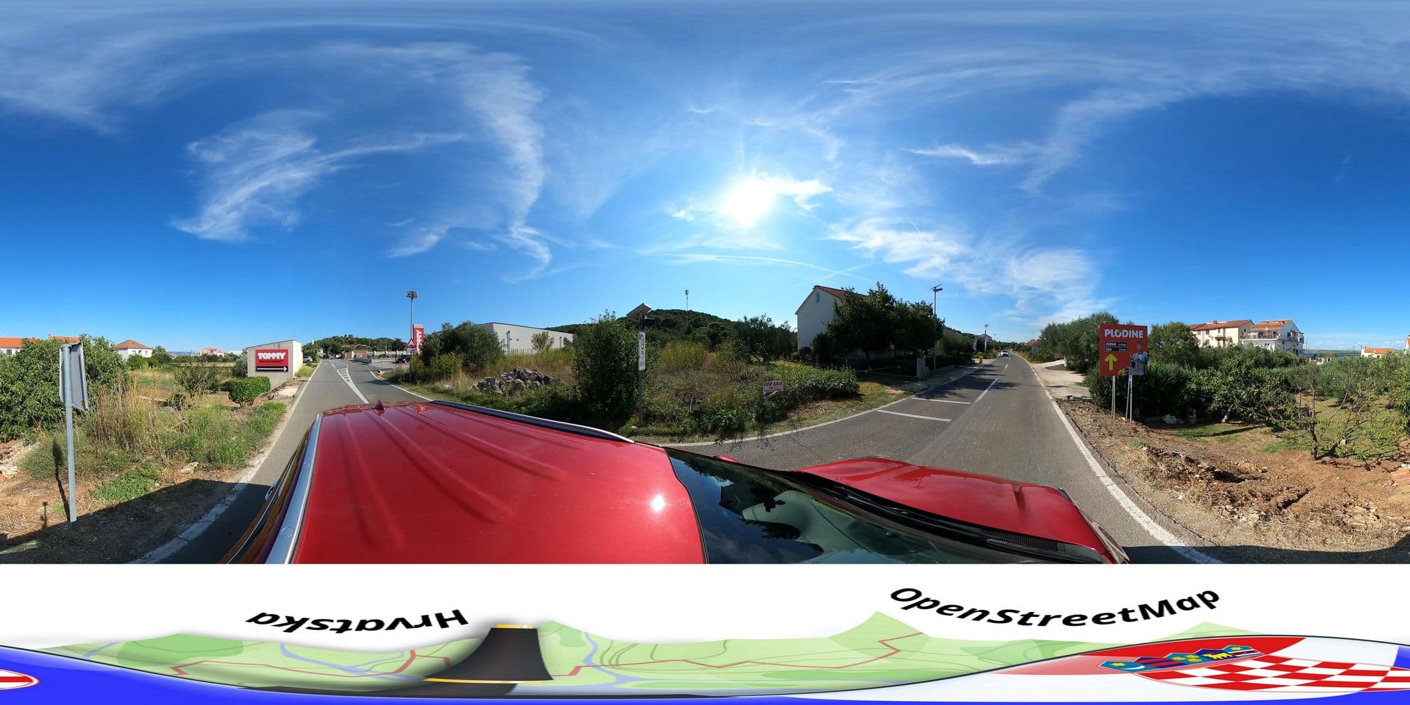 Street view near Apartments Vista, Biograd na Moru — © hbogner (CC BY-SA · Mapillary)