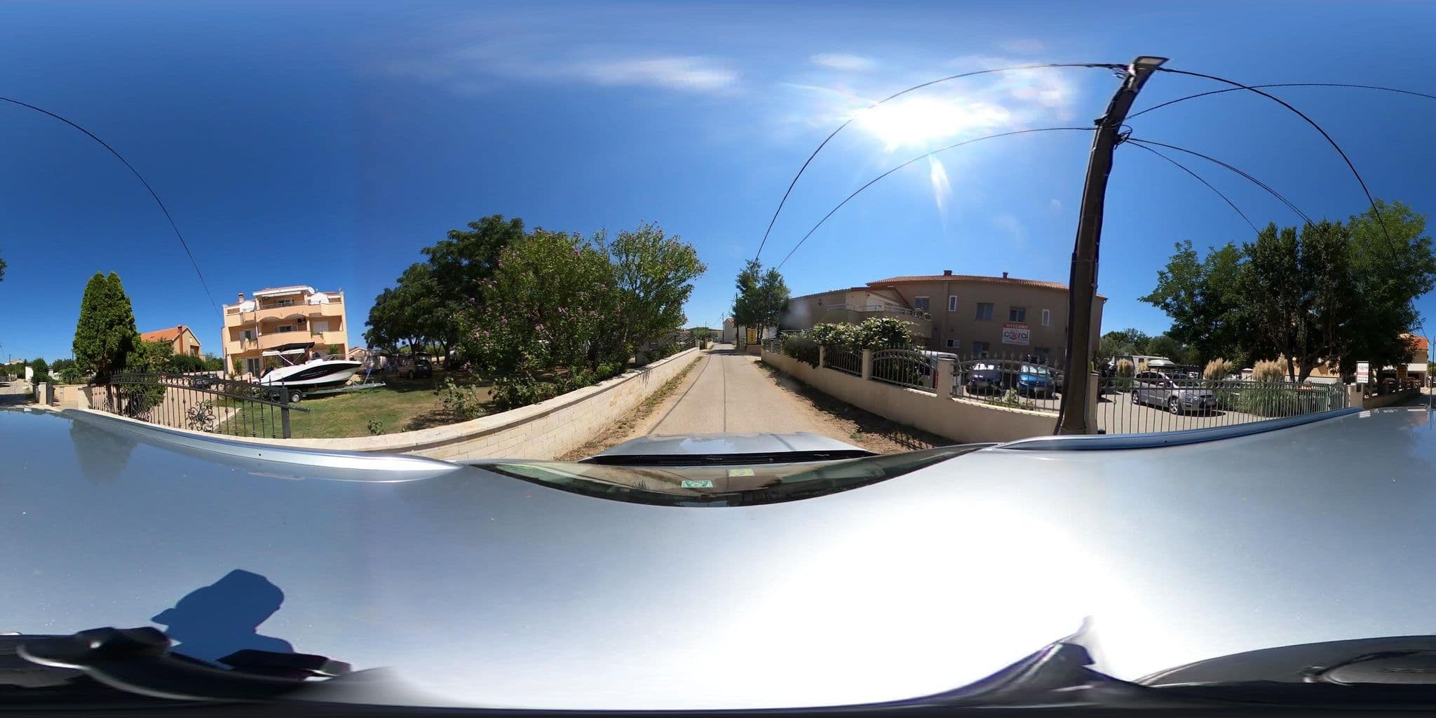 Street view near Apartments Medanic, Nin — © Hajdinjak_Ivan (CC BY-SA · Mapillary)