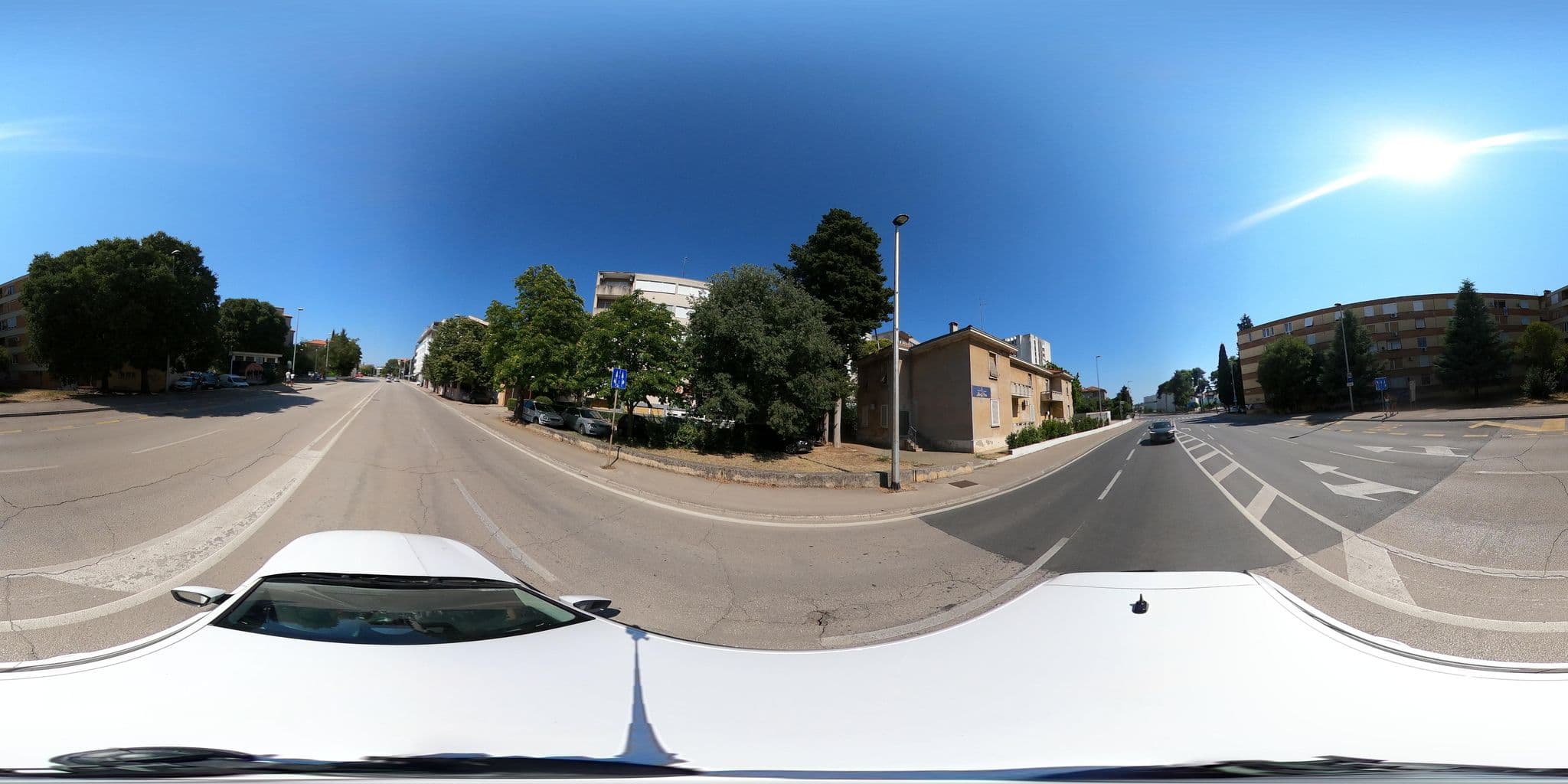 Street view near Arta Apartments, Zadar — © vst (CC BY-SA · Mapillary)
