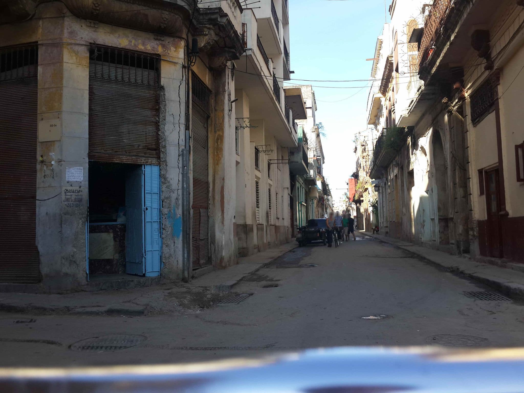 Street view near casa luz, La Habana Vieja