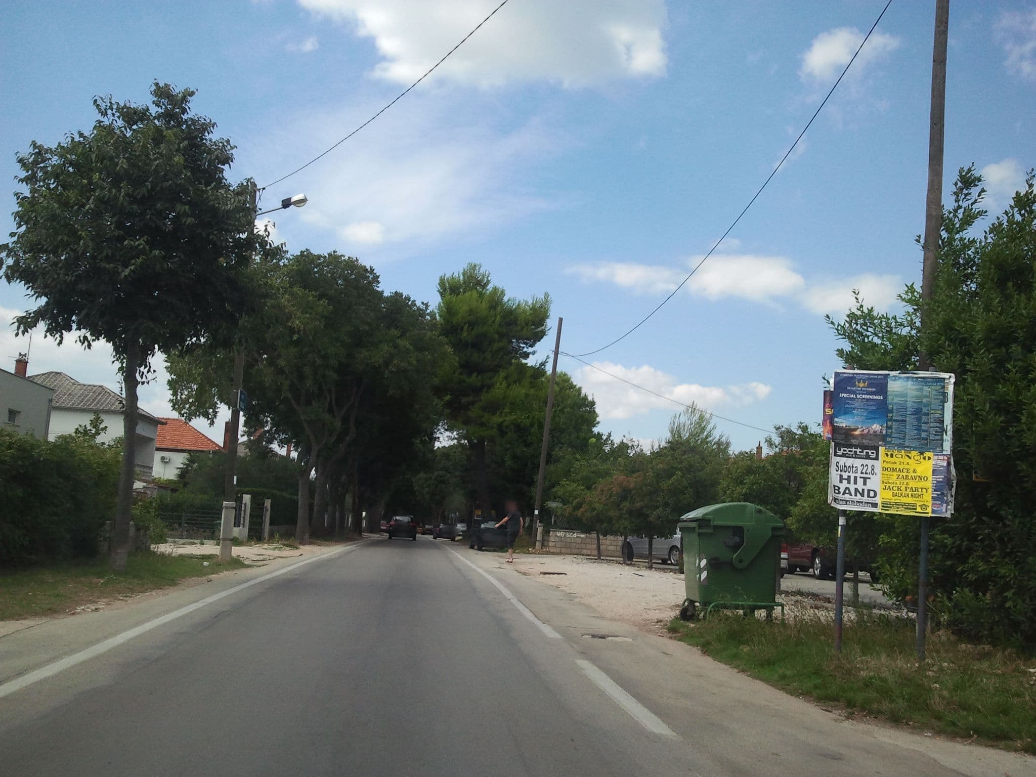 Street view near Apartments Zlata, Zadar — © hbogner (CC BY-SA · Mapillary)