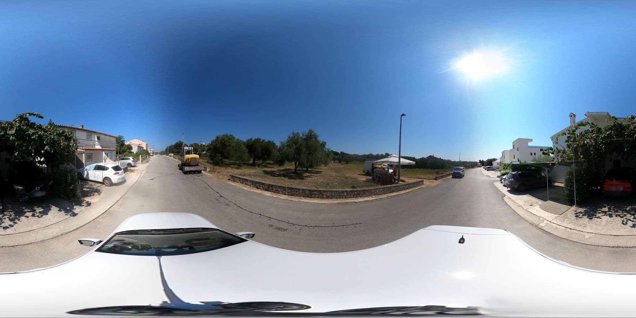 Street view near Villa Ibis, Zadar — © vst (CC BY-SA · Mapillary)