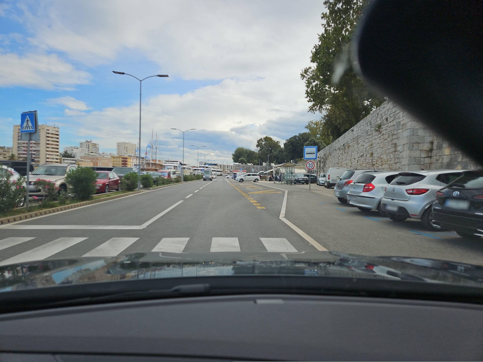 Street view near Old Town Twins Apartments, Zadar — © toho (CC BY-SA · Mapillary)