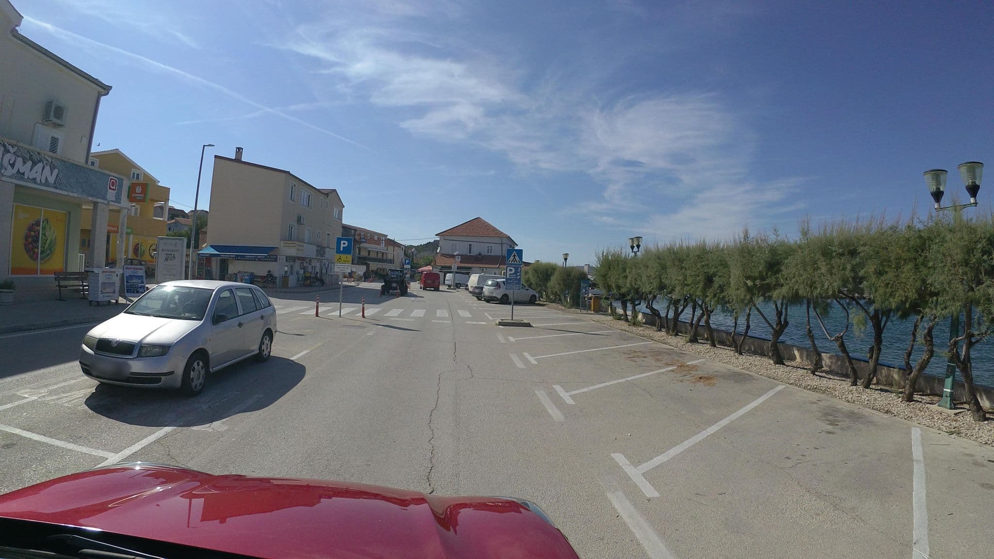 Street view near Villa Temmel, Biograd na Moru — © hbogner (CC BY-SA · Mapillary)
