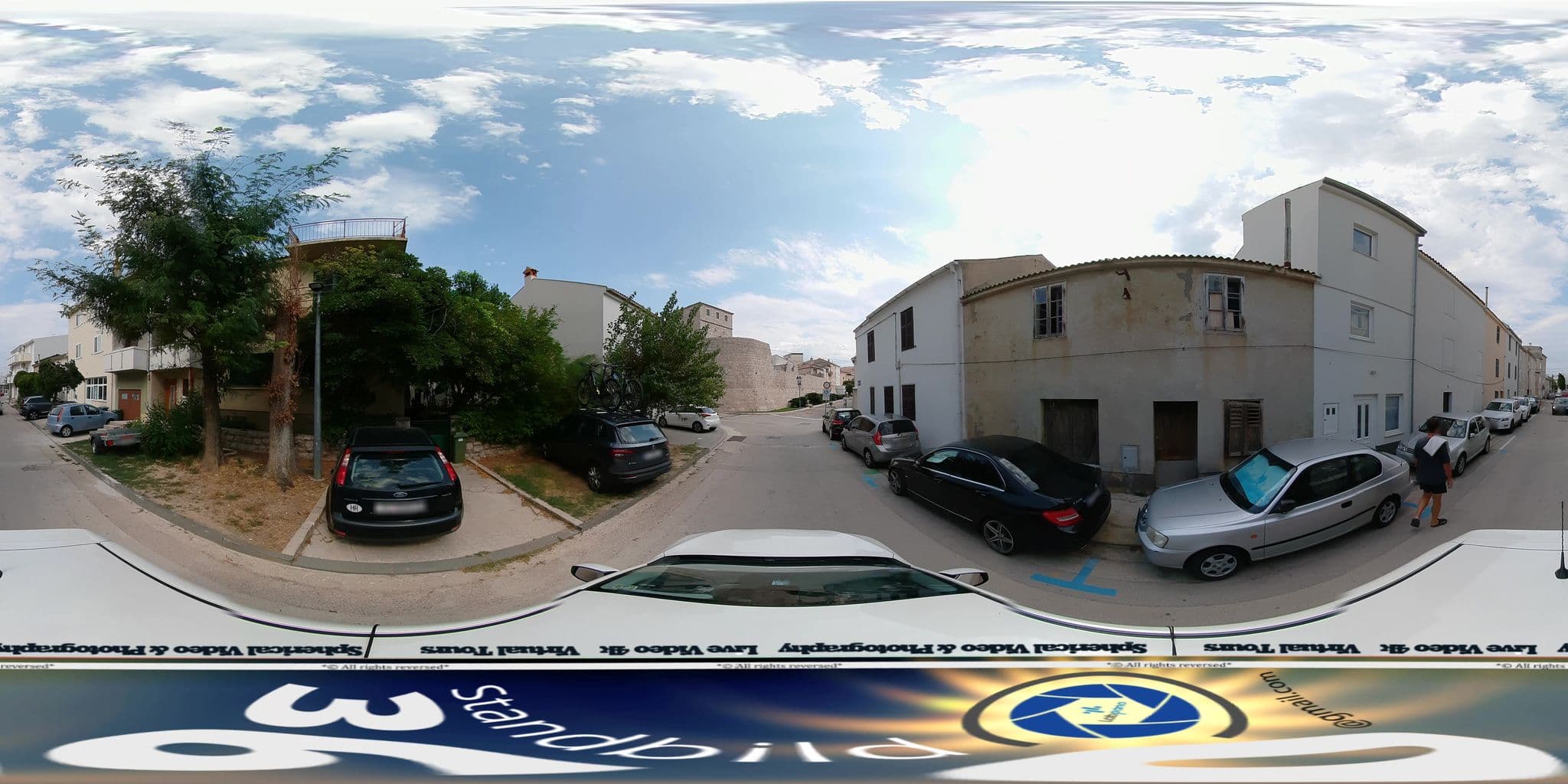 Street view near Apartments Riva, Pag — © standbild360 (CC BY-SA · Mapillary)