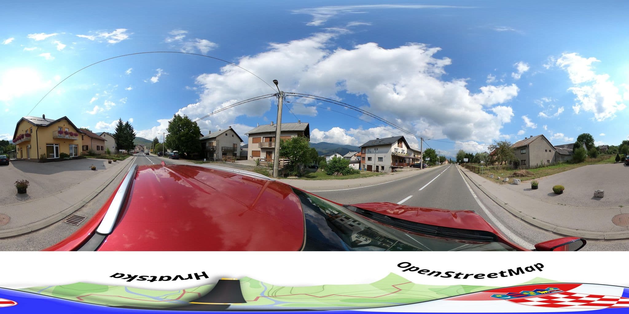 Street view near Apartment Funduk, Lički Osik — © hbogner (CC BY-SA · Mapillary)