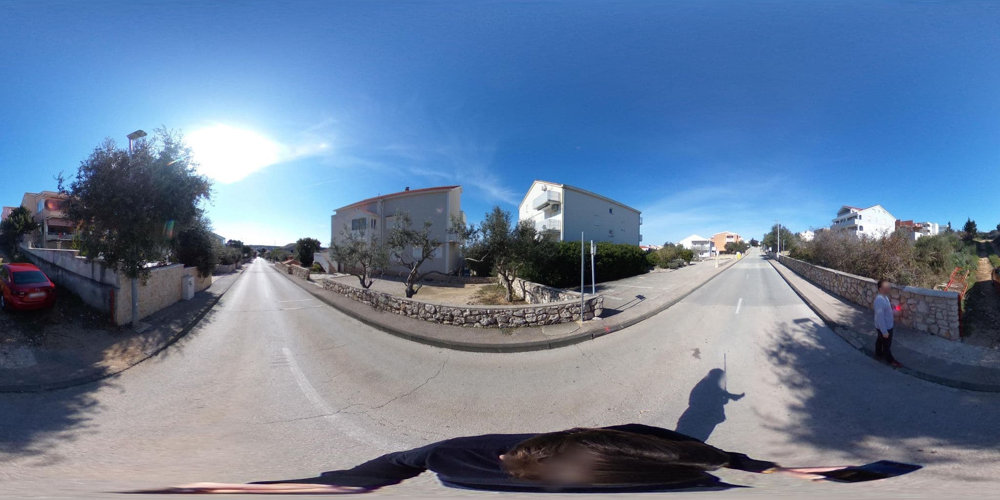 Street view near Apartment Mi Ma, Novalja — © corpro (CC BY-SA · Mapillary)