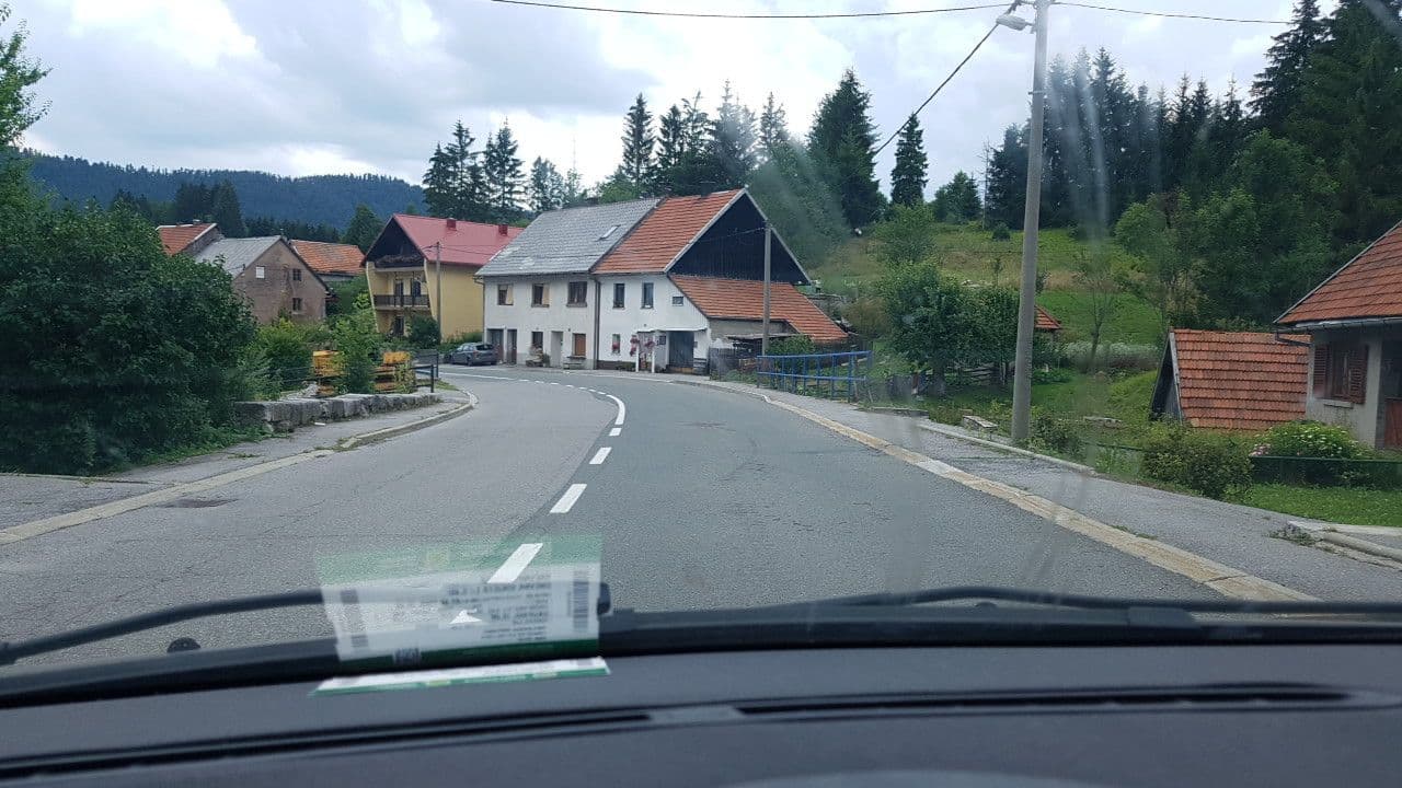 Street view near Guest House Potok, Delnice — © mik007 (CC BY-SA · Mapillary)