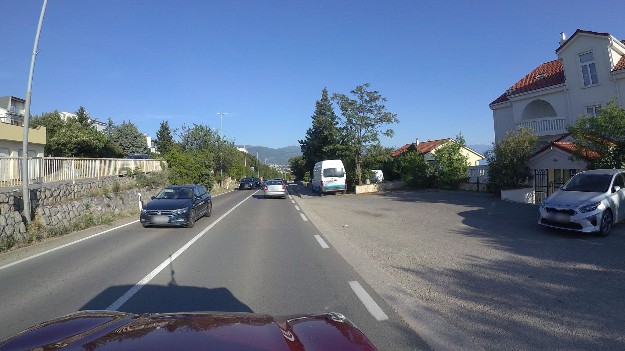Street view near Villa Bellevue, Novi Vinodolski — © hbogner (CC BY-SA · Mapillary)