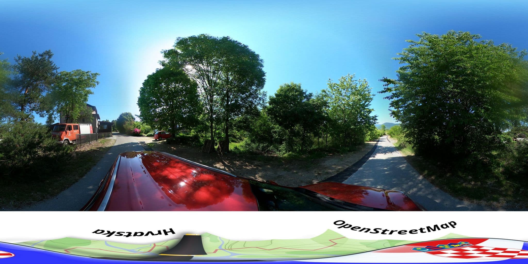 Street view near House Tudić, Slunj — © hbogner (CC BY-SA · Mapillary)