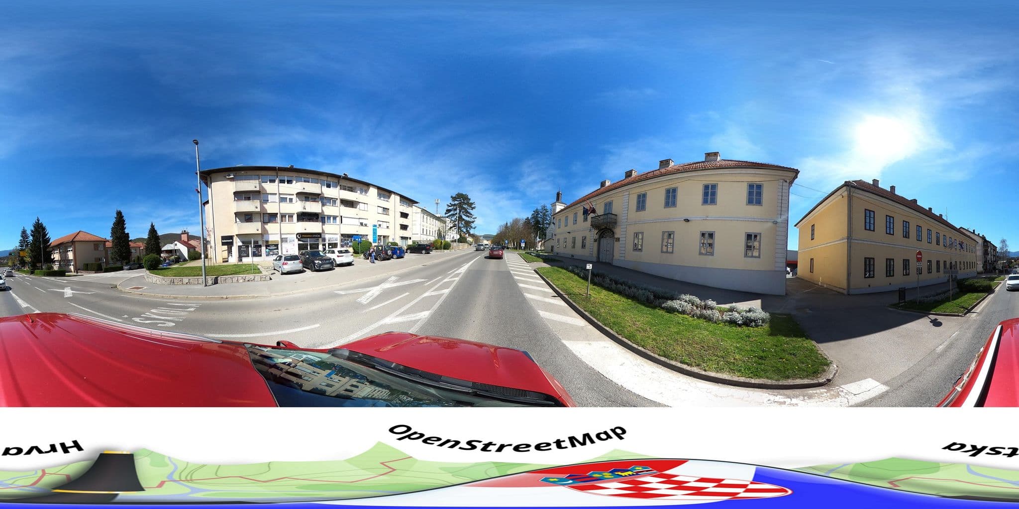 Street view near Hotel Park Exclusive, Otočac — © hbogner (CC BY-SA · Mapillary)