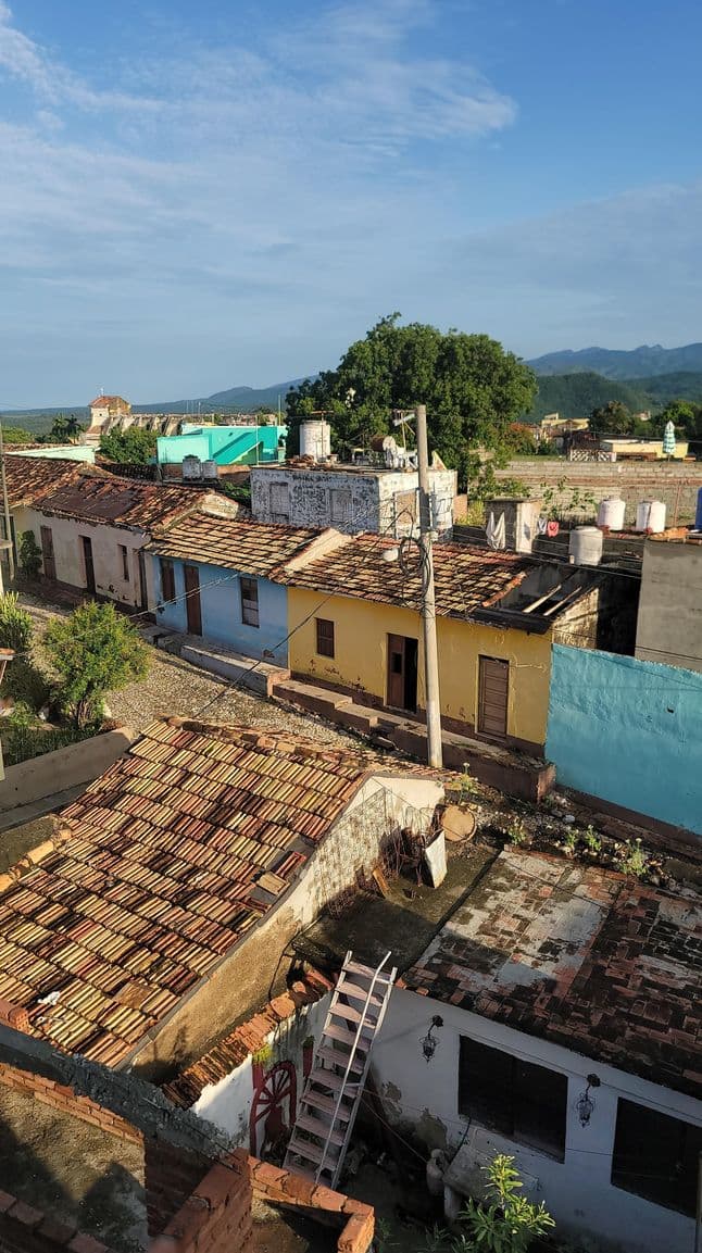 Street view near Casa El Tamarindo, Trinidad