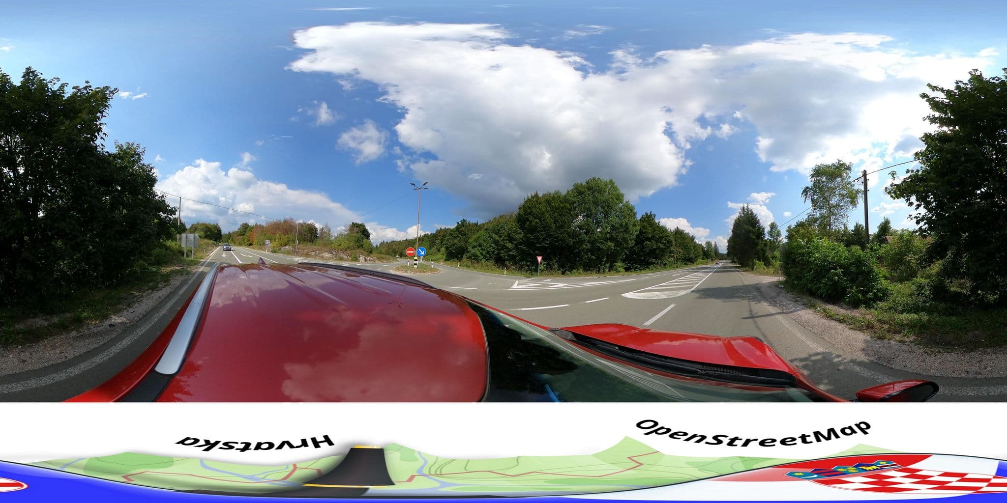 Street view near Rustic Inn River, Slunj — © hbogner (CC BY-SA · Mapillary)