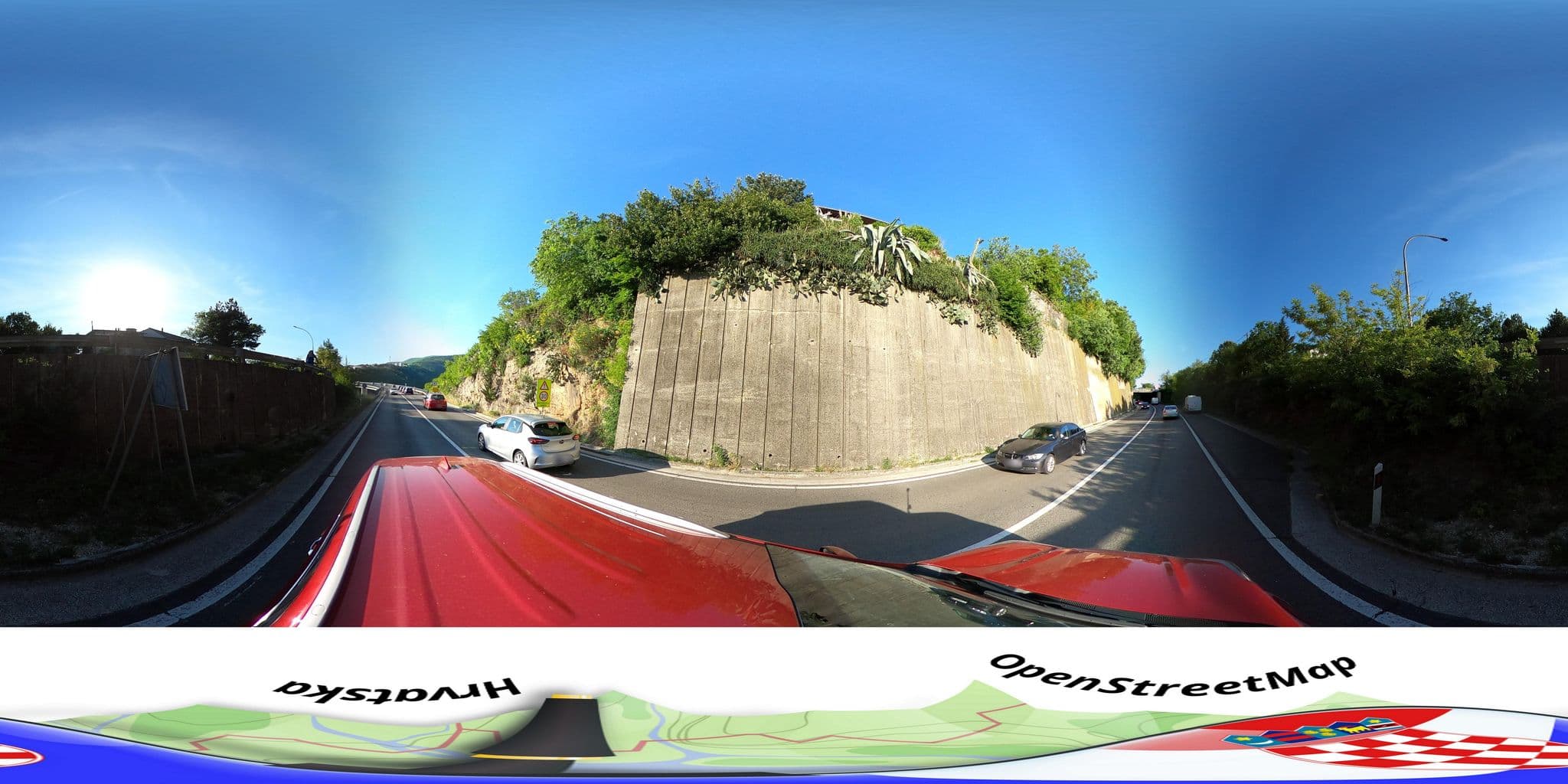 Street view near Ante Apartmani, Crikvenica — © hbogner (CC BY-SA · Mapillary)