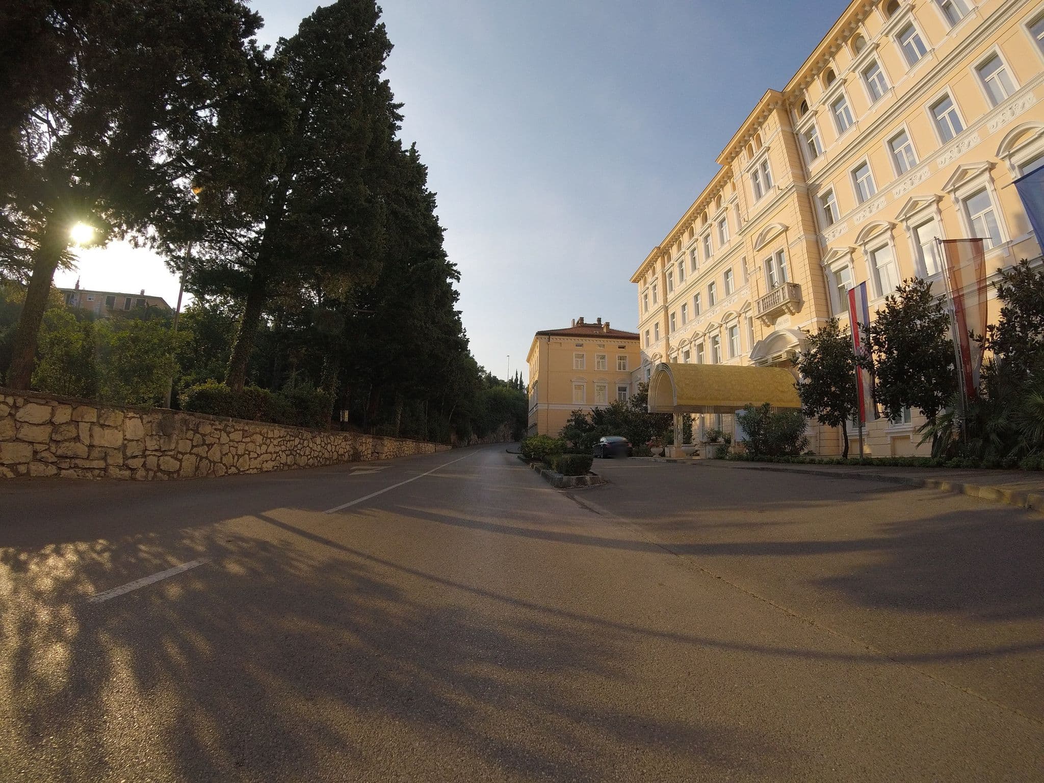 Street view near Hotel Terapia Falkensteiner, Crikvenica — © vedran_v (CC BY-SA · Mapillary)