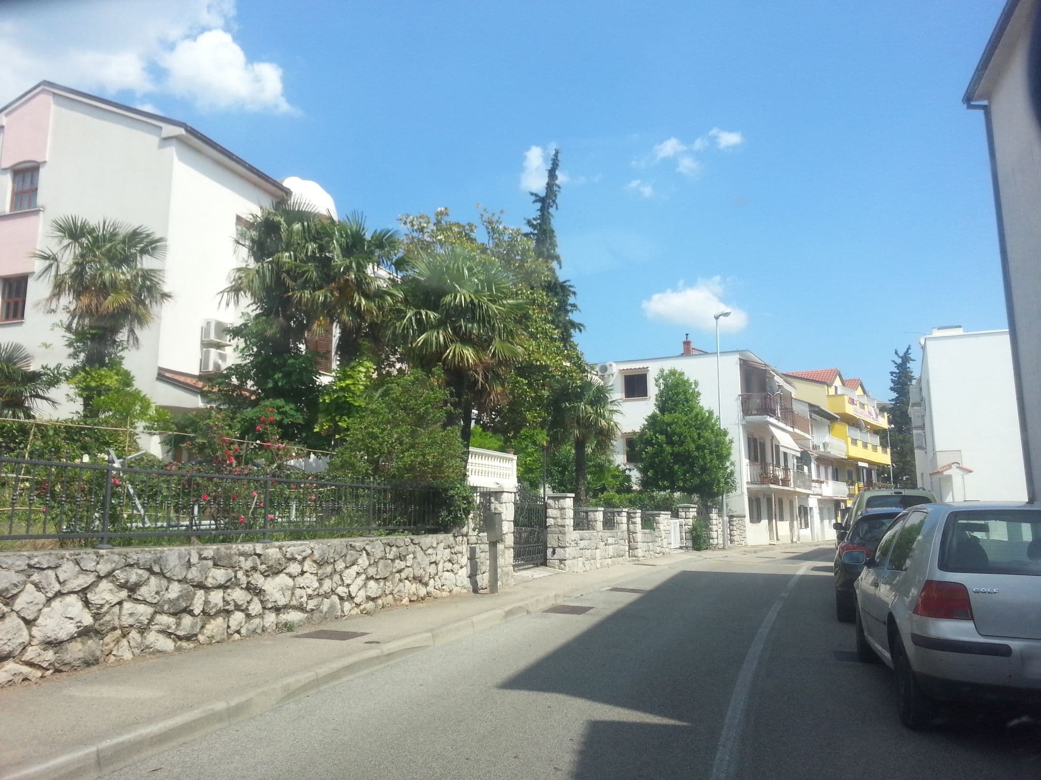 Street view near Guest House Vukušić, Crikvenica — © wegavision (CC BY-SA · Mapillary)