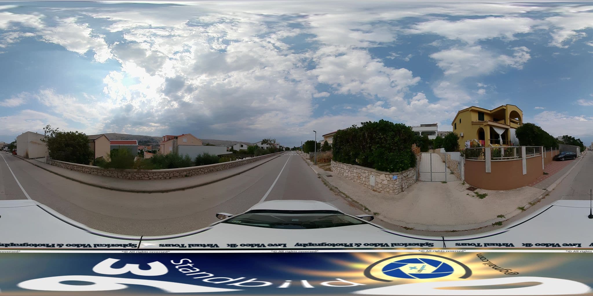 Street view near Villa Trnoružica, Pag — © standbild360 (CC BY-SA · Mapillary)