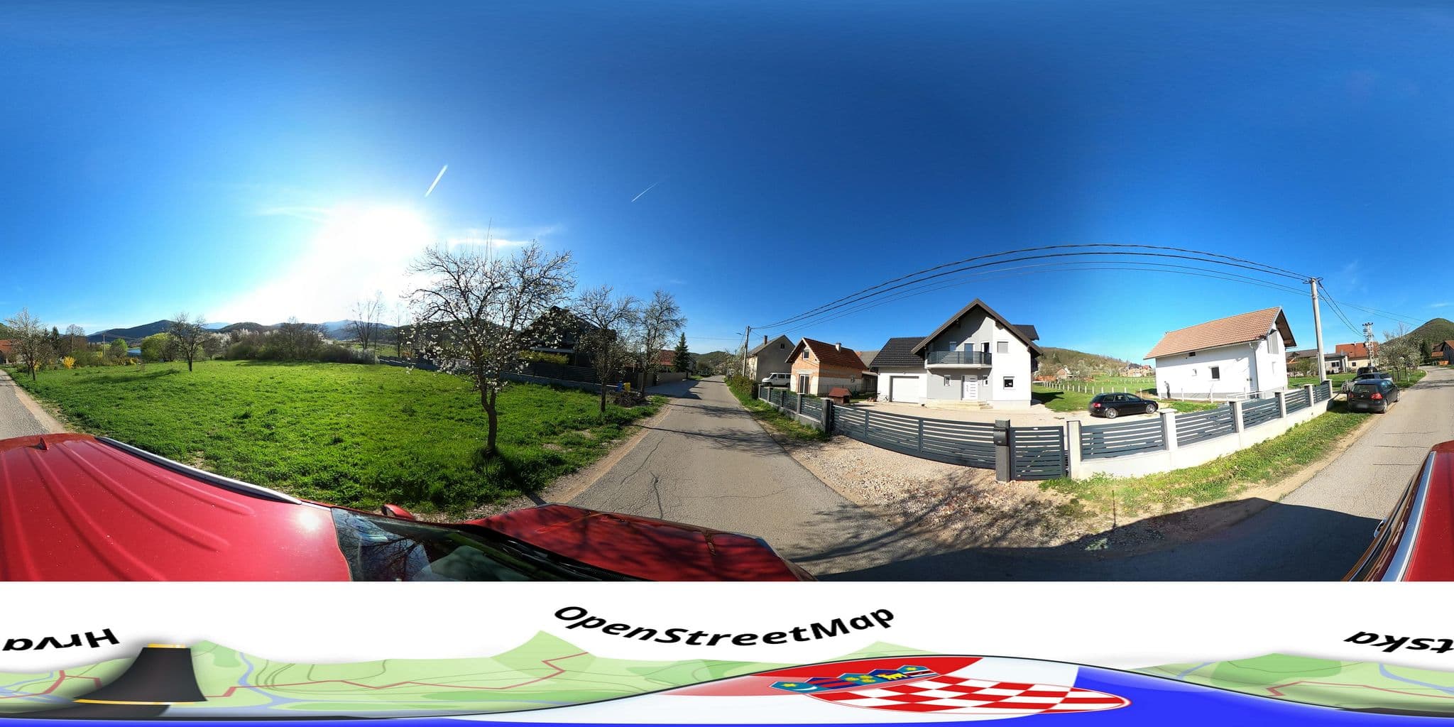 Street view near Ad Astra House, Otočac — © hbogner (CC BY-SA · Mapillary)