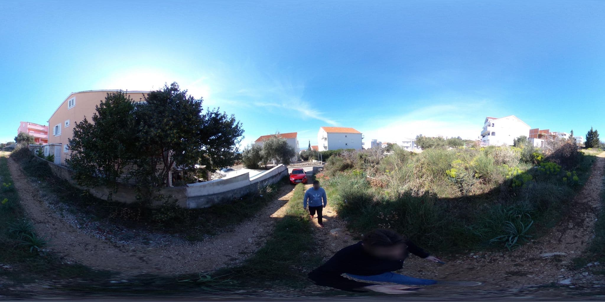 Street view near Guest House Mateja, Novalja — © corpro (CC BY-SA · Mapillary)
