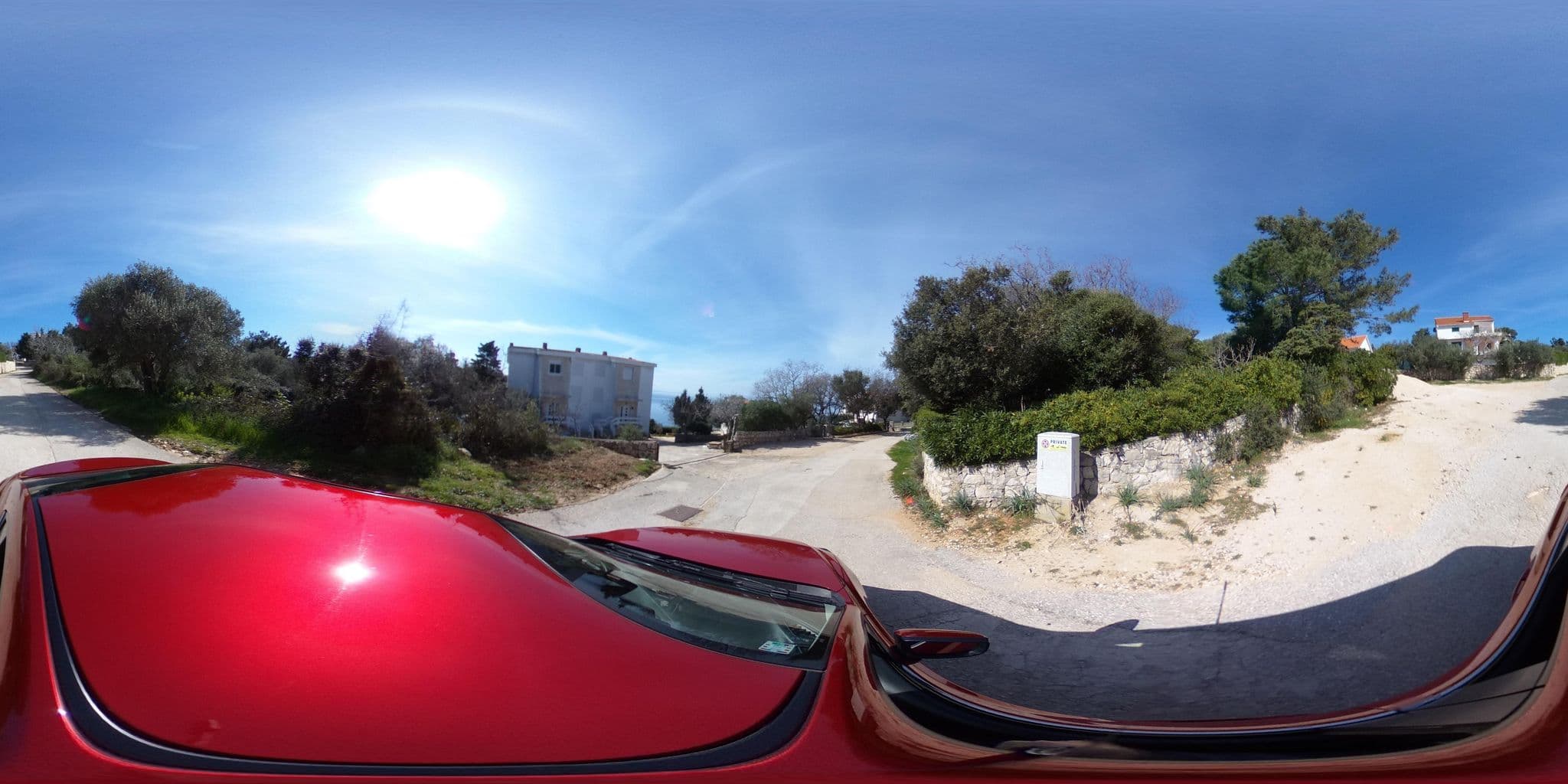 Street view near Apartments Anica Beber, Novalja — © corpro (CC BY-SA · Mapillary)