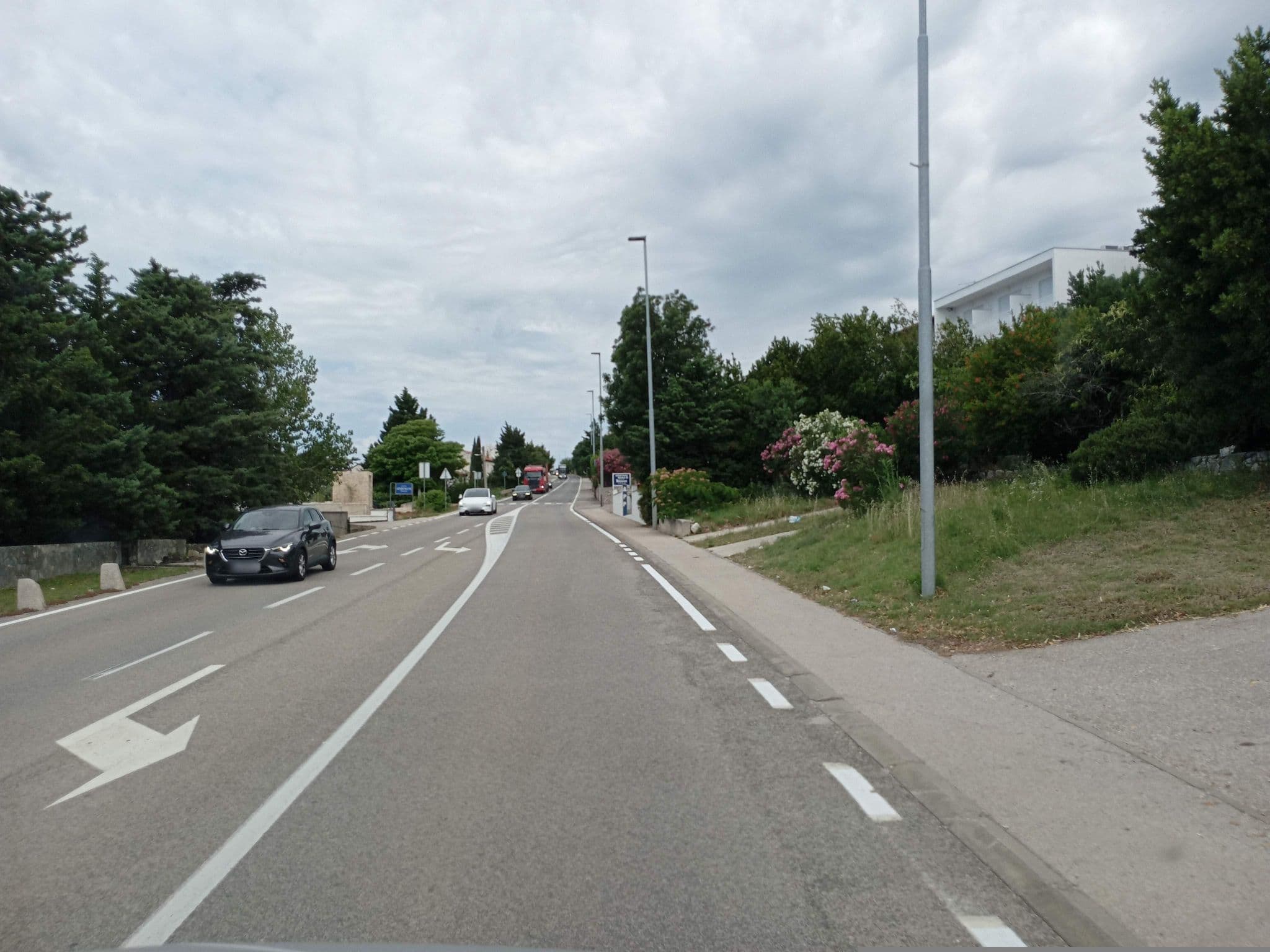 Street view near Villa Ane, Novi Vinodolski — © atze02 (CC BY-SA · Mapillary)
