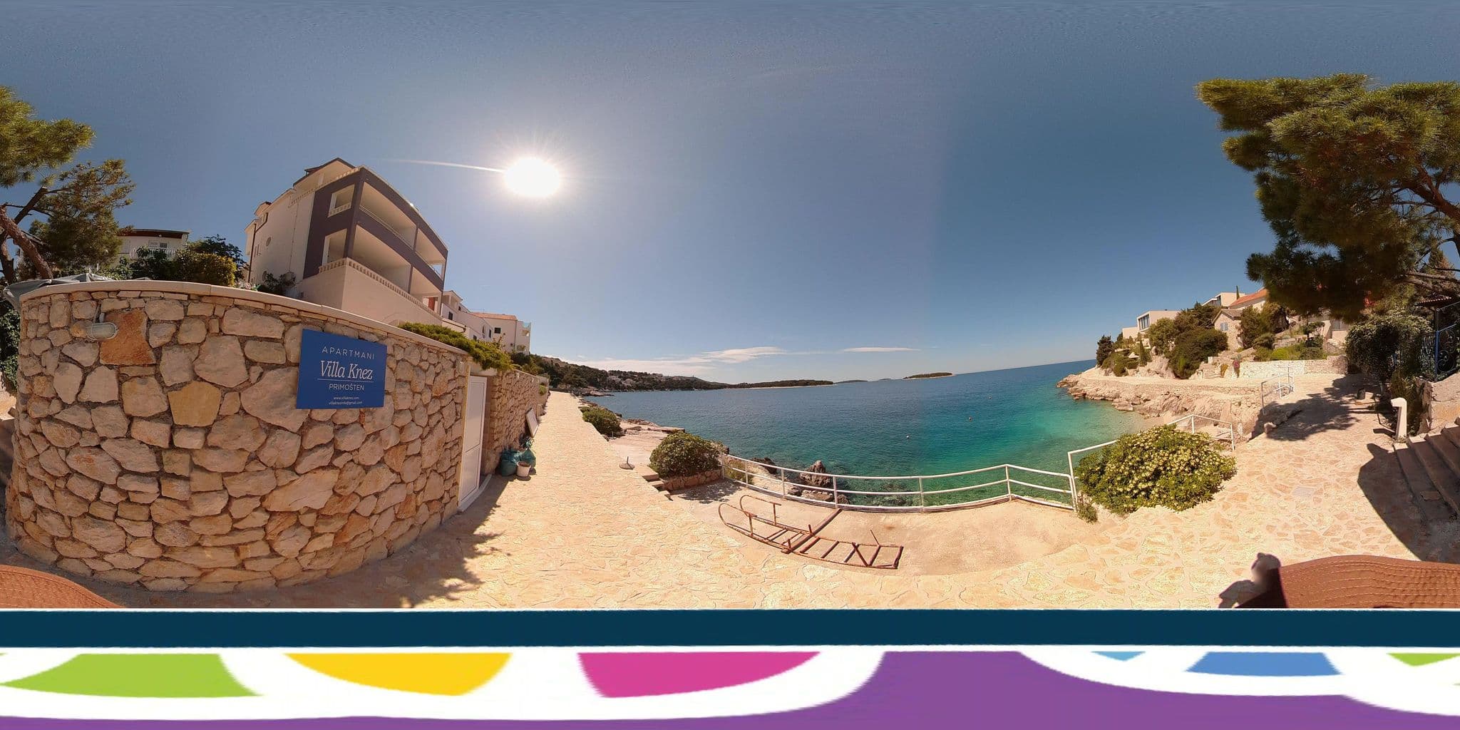 Street view near Apartments Toni Sea view, Primošten — © SilvioBasic (CC BY-SA · Mapillary)
