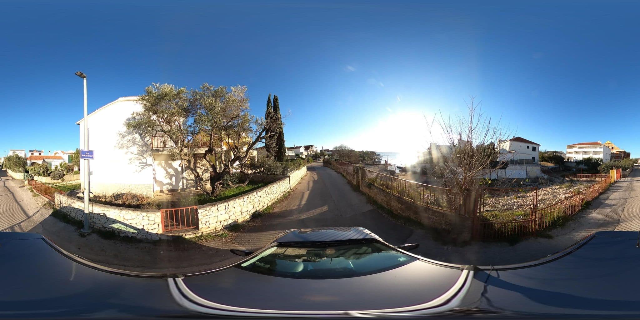 Street view near Apartament Sabina, Primošten — © tomislavzen12 (CC BY-SA · Mapillary)
