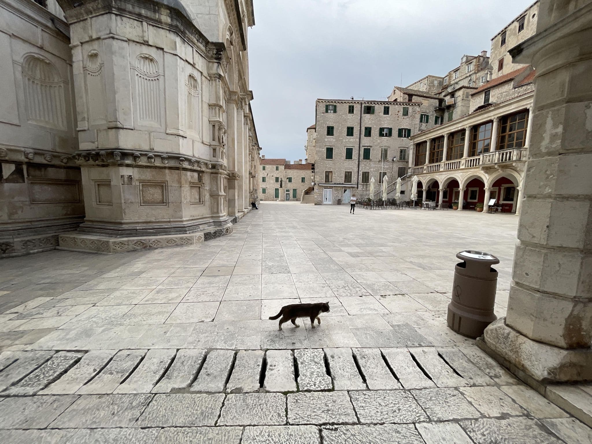 Street view near Apartment Sv. Jakov, Šibenik — © filipb (CC BY-SA · Mapillary)