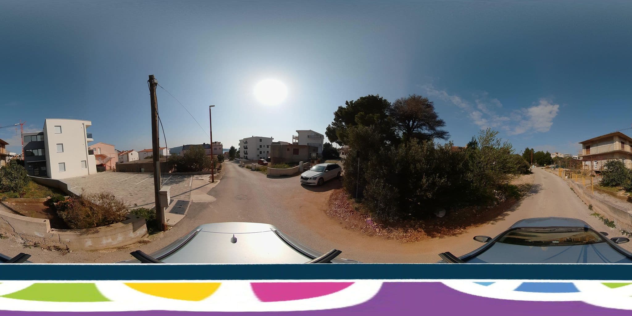 Street view near New Apartments Sunshine, Primošten — © SilvioBasic (CC BY-SA · Mapillary)