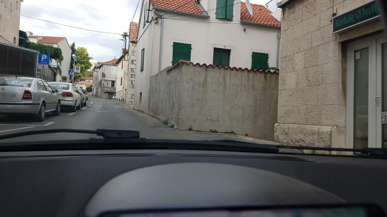 Street view near Apartment Malenko, Šibenik — © mik007 (CC BY-SA · Mapillary)