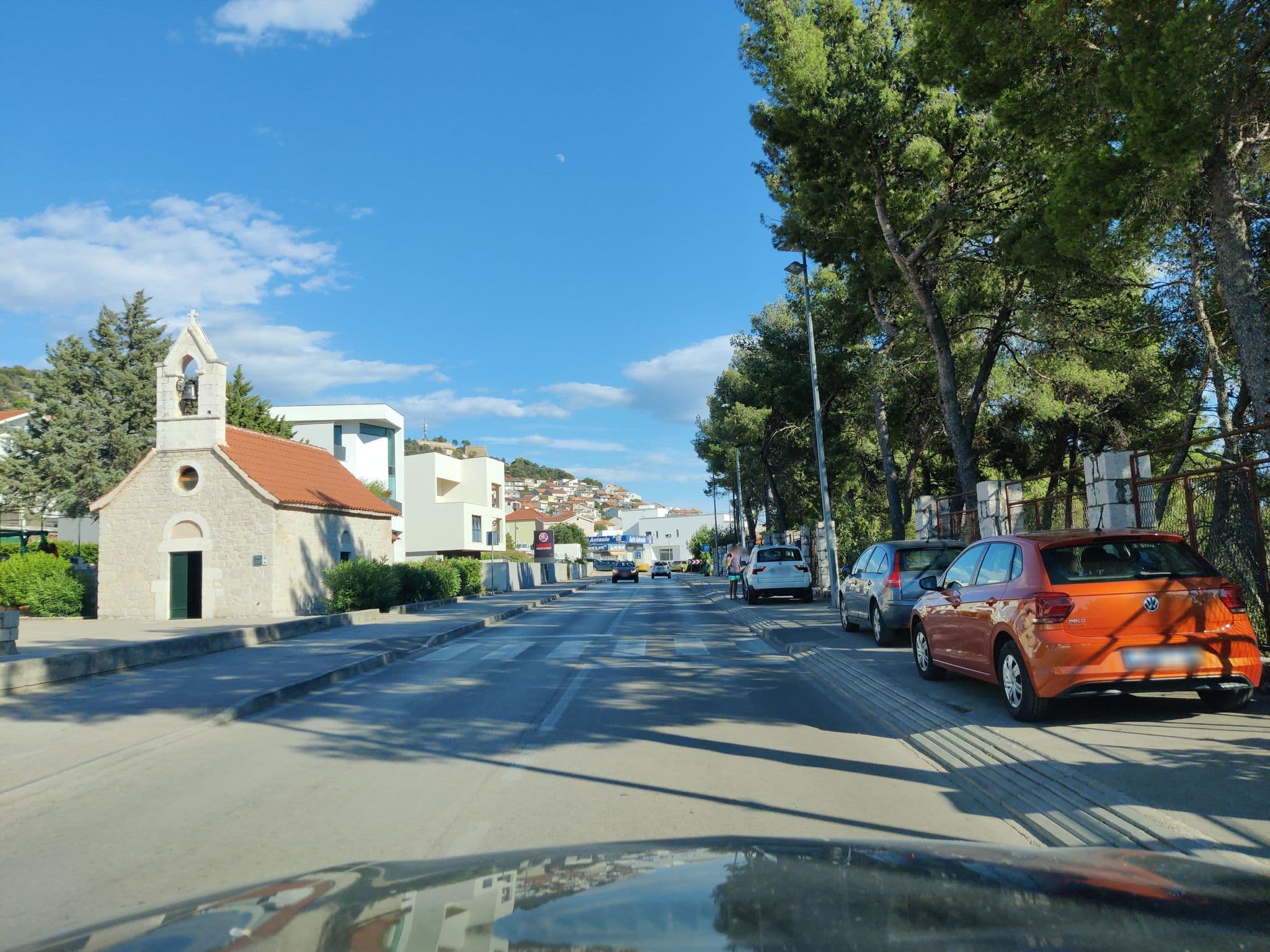 Street view near Apartment Klara, Šibenik — © kietlak (CC BY-SA · Mapillary)