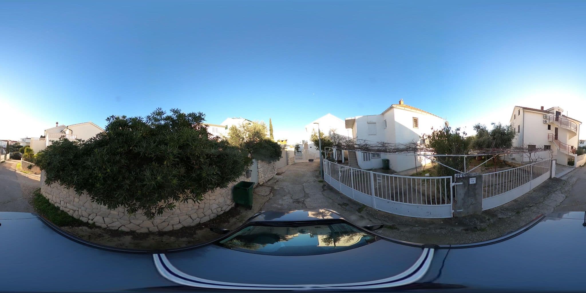 Street view near Villa Blanka Apartments, Primošten — © tomislavzen12 (CC BY-SA · Mapillary)
