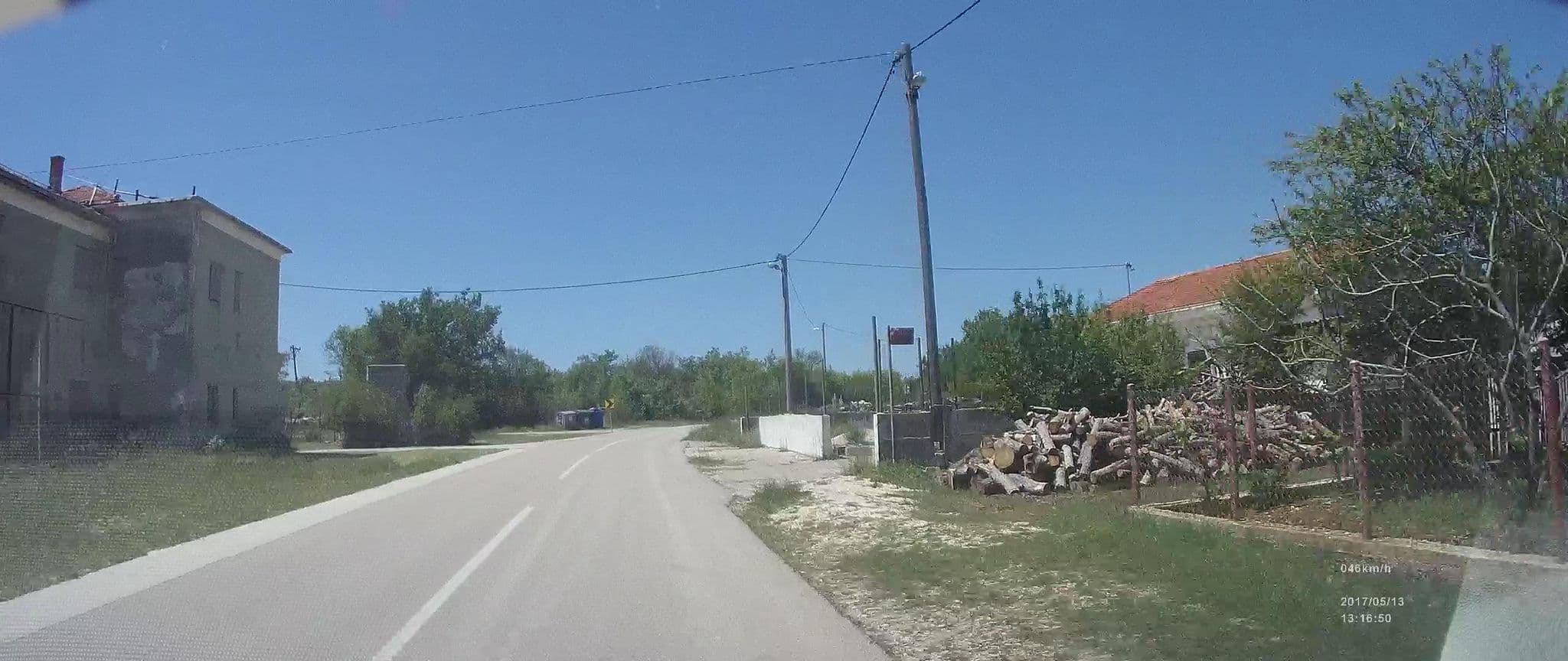 Street view near Holiday House Mediterraneum, Seget Vranjica — © idelac (CC BY-SA · Mapillary)
