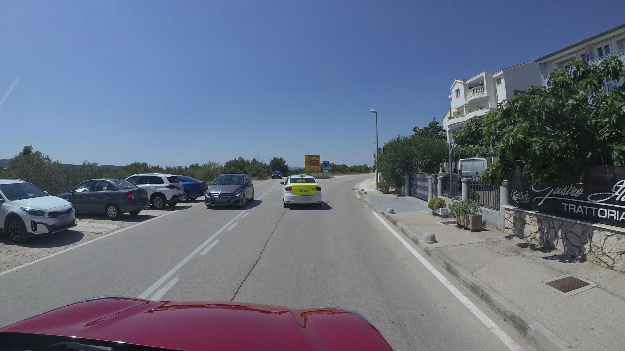 Street view near Pansion Petricevic, Brodarica — © hbogner (CC BY-SA · Mapillary)