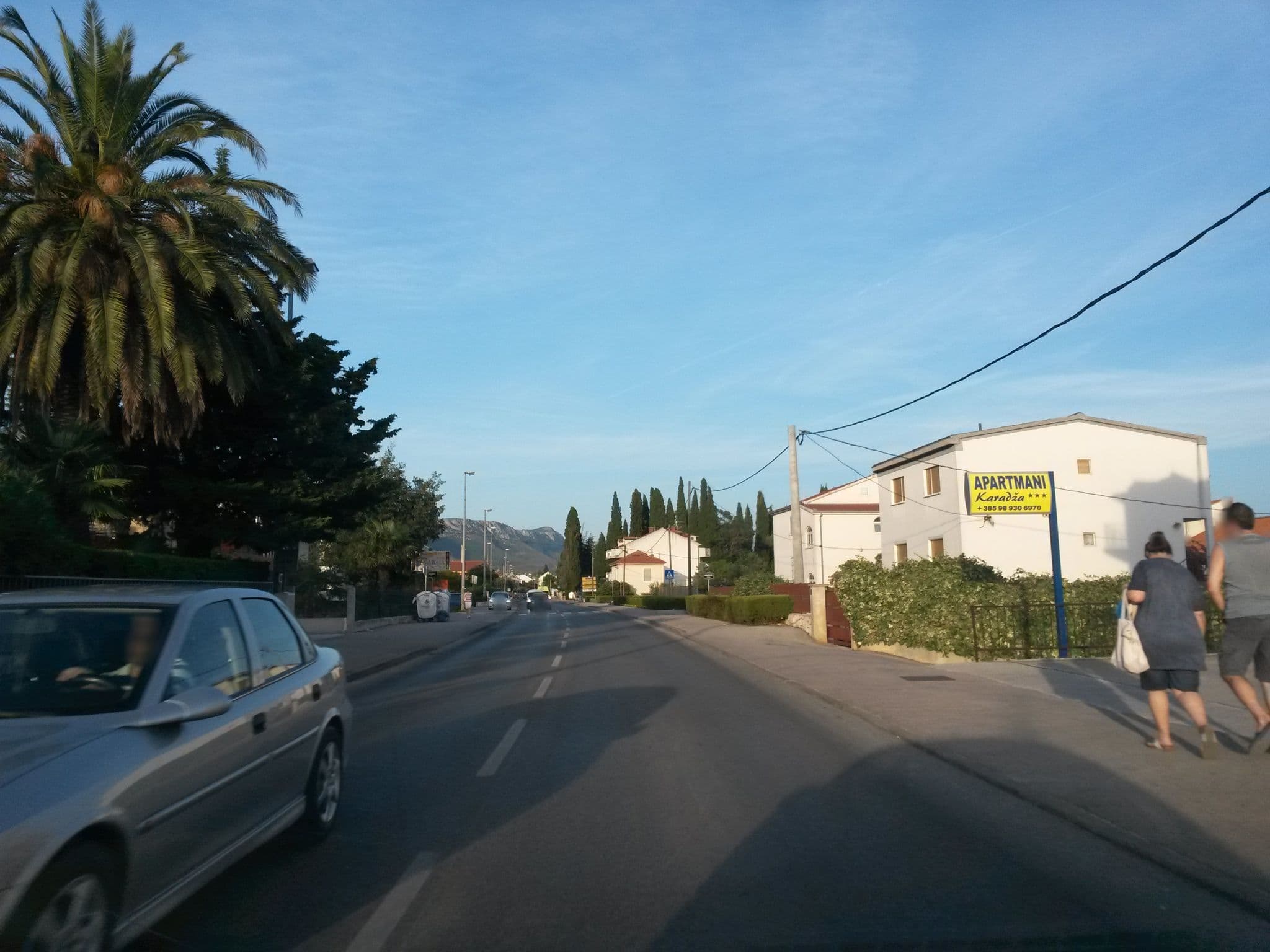 Street view near Apartments Karadza, Kaštel Stari — © osmapper (CC BY-SA · Mapillary)