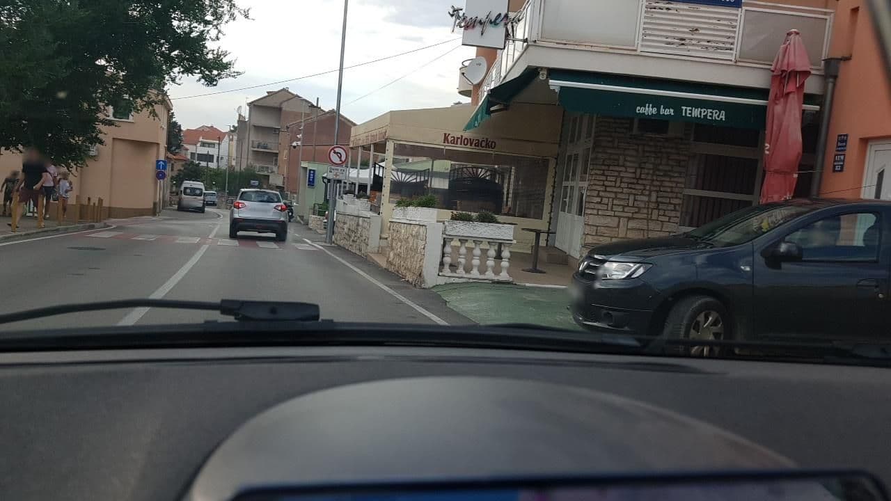 Street view near Apartments ATM, Šibenik — © mik007 (CC BY-SA · Mapillary)