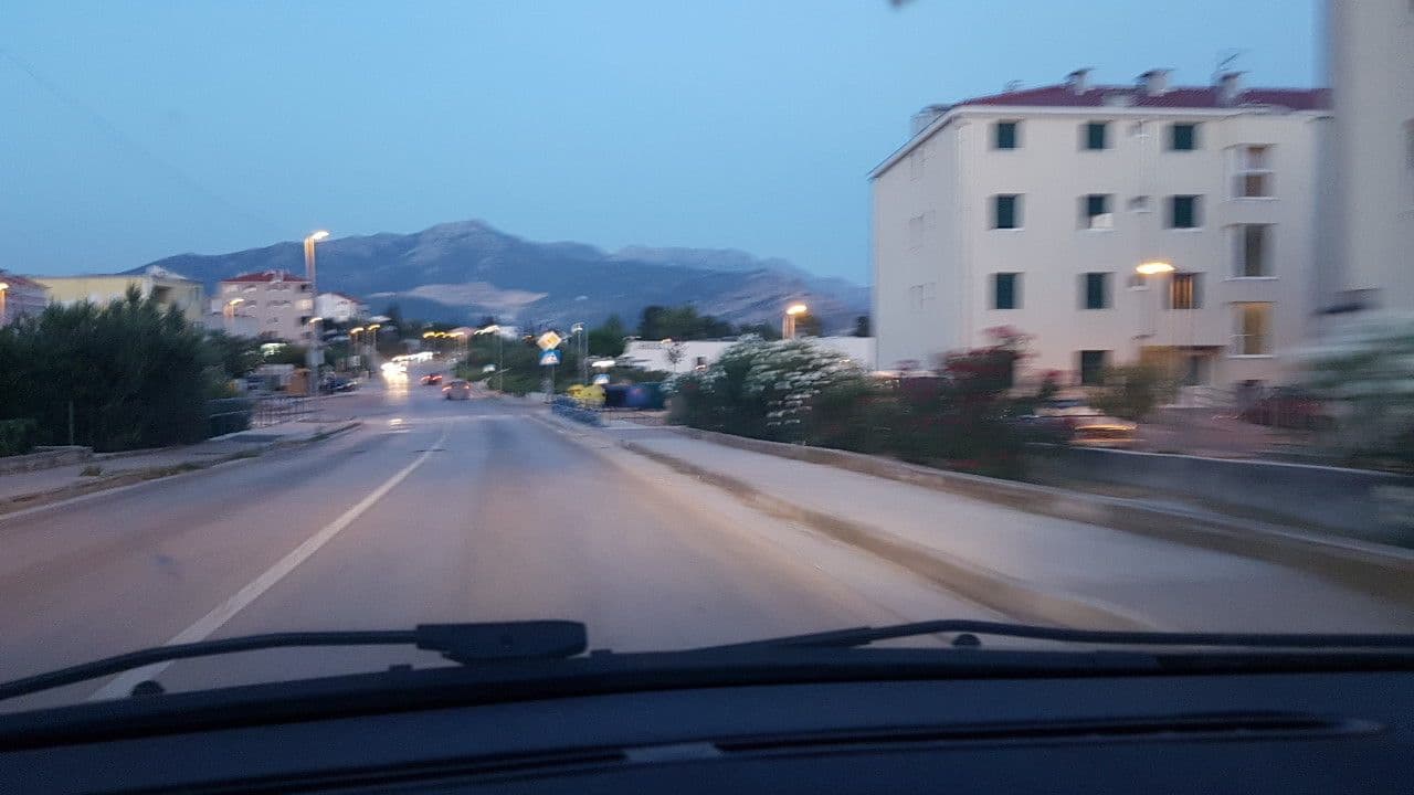 Street view near Apartments Small Paradise, Solin — © mik007 (CC BY-SA · Mapillary)